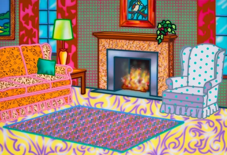 Uli Sigg is offloading his Howard Arkley. Asking price, $1m-plus