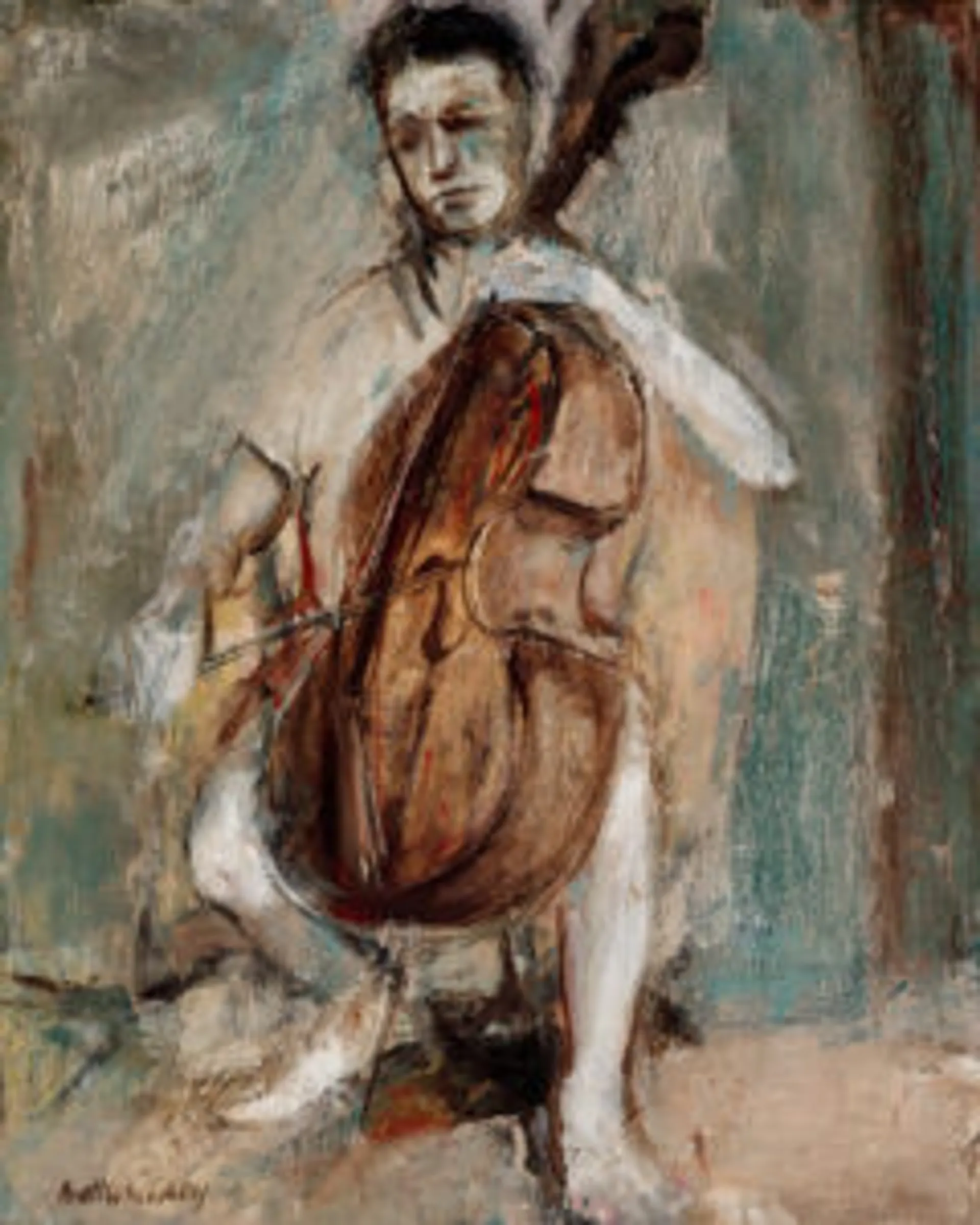 YOUNG MUSICIAN WITH CELLO