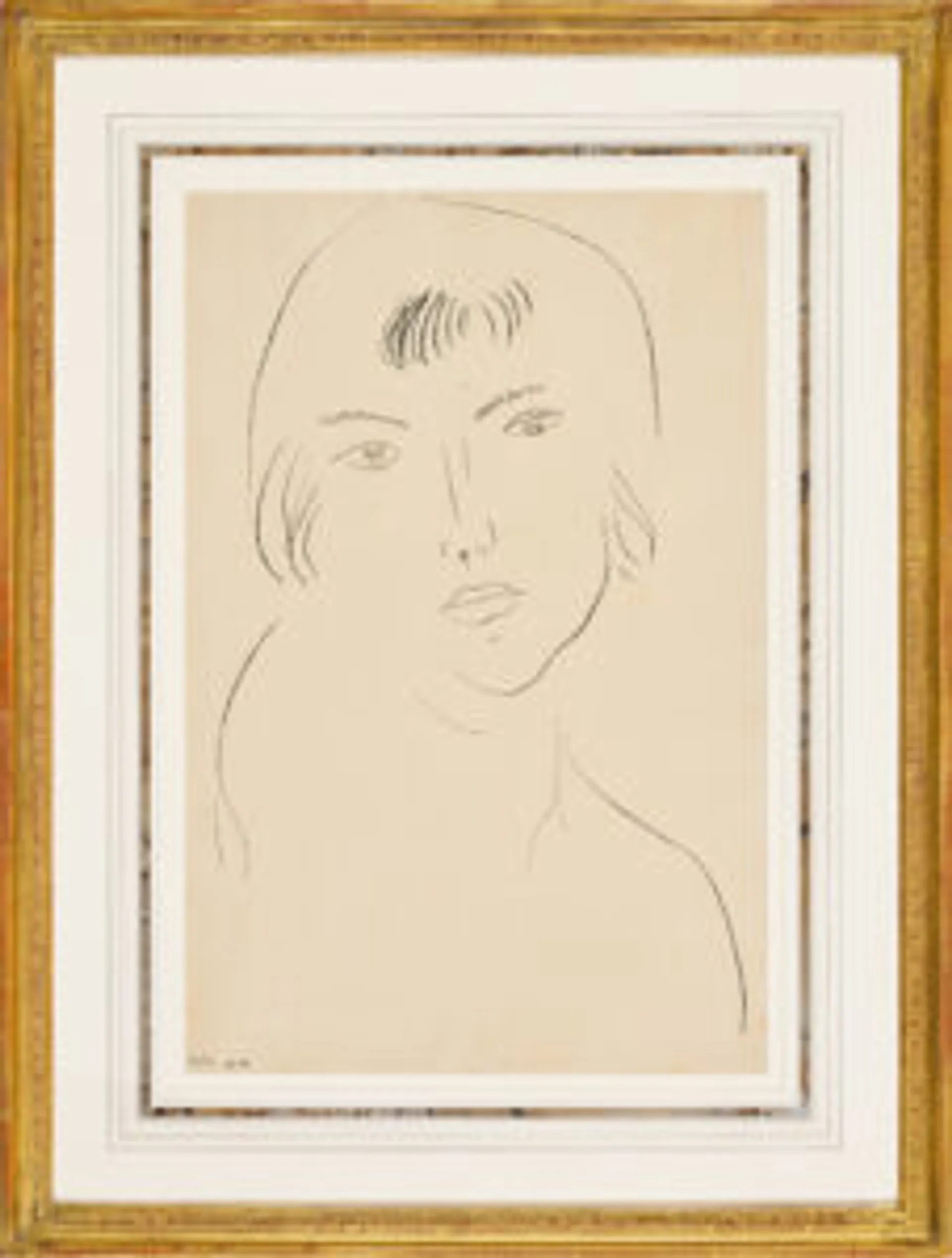 VISAGE À LA FRANGE