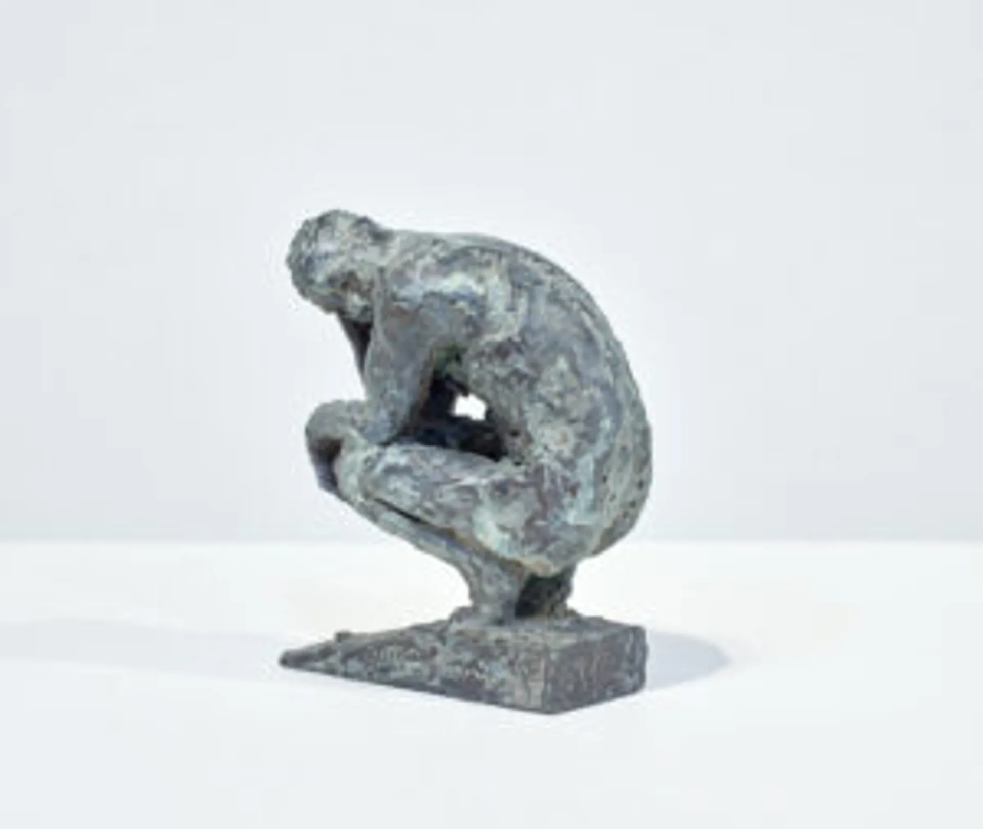 STUDY FOR CROUCHING MAN