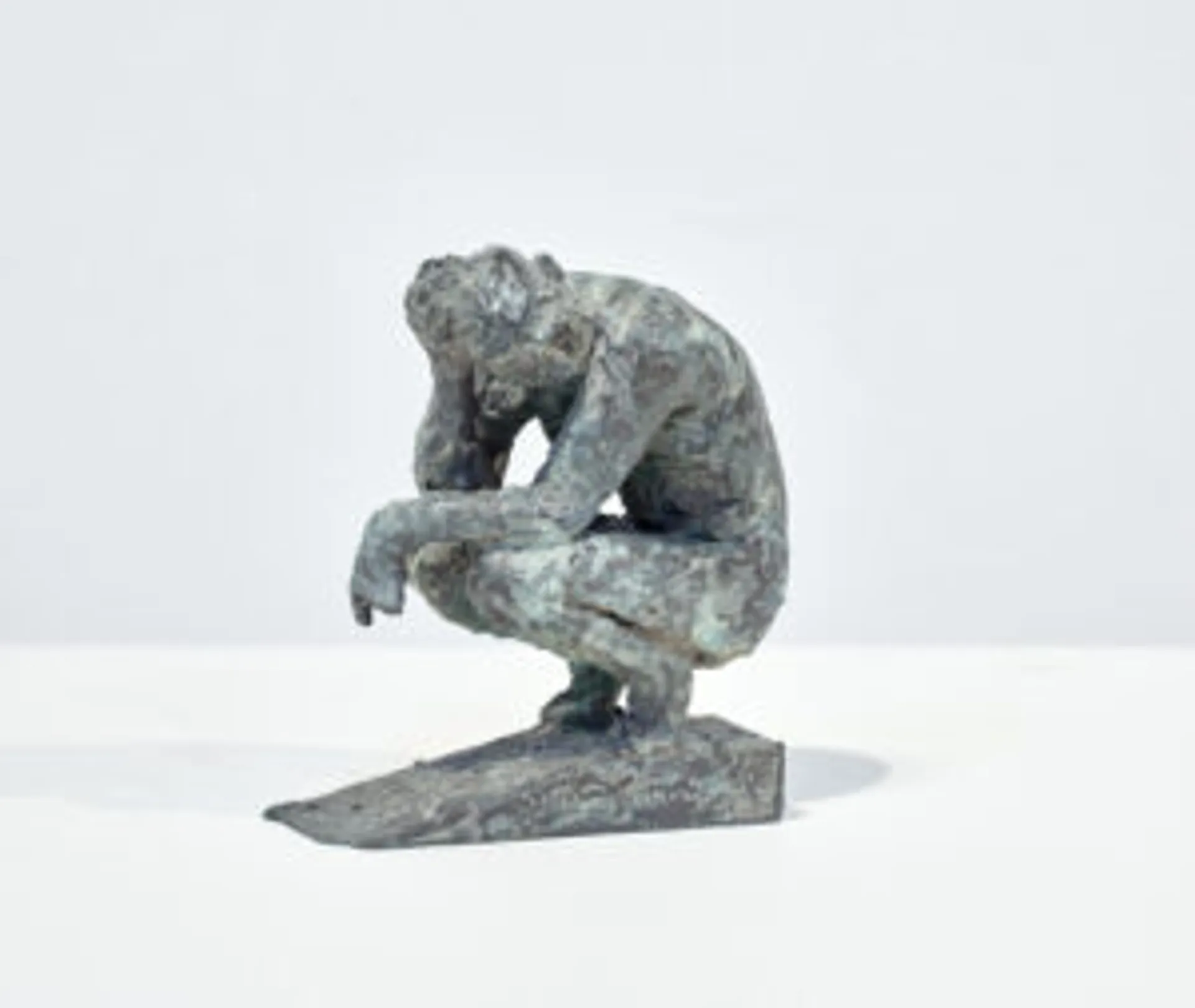 STUDY FOR CROUCHING MAN