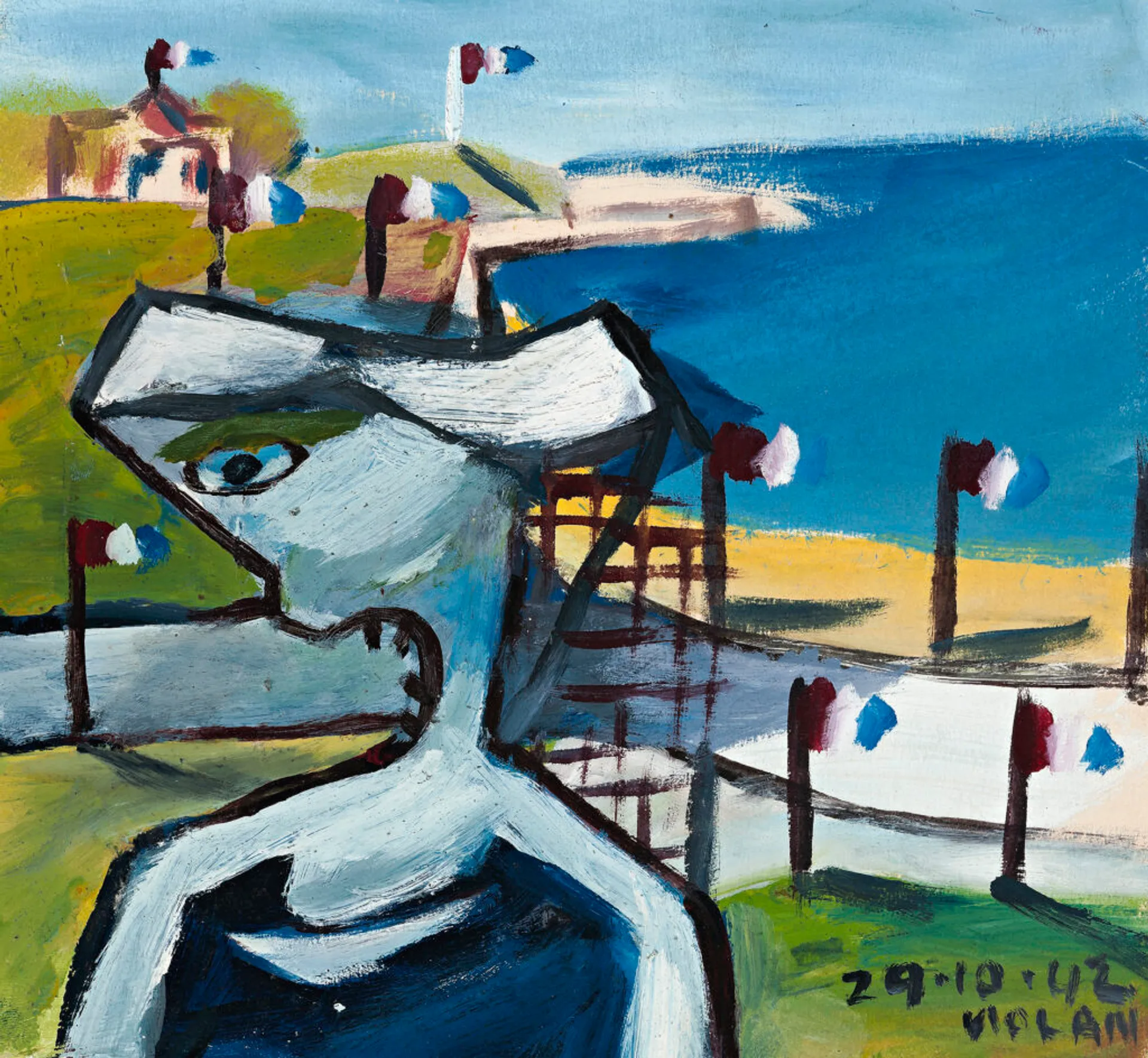 ON THE BEACH, ST KILDA