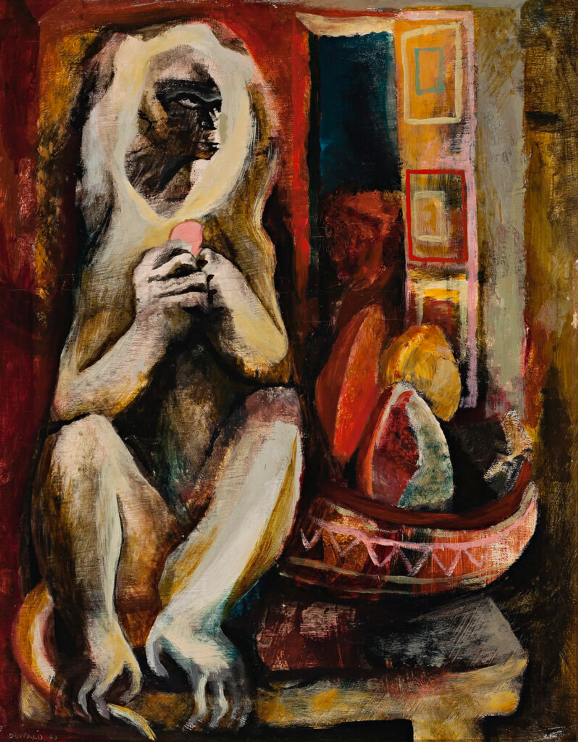 THE MONKEY WITH NUT