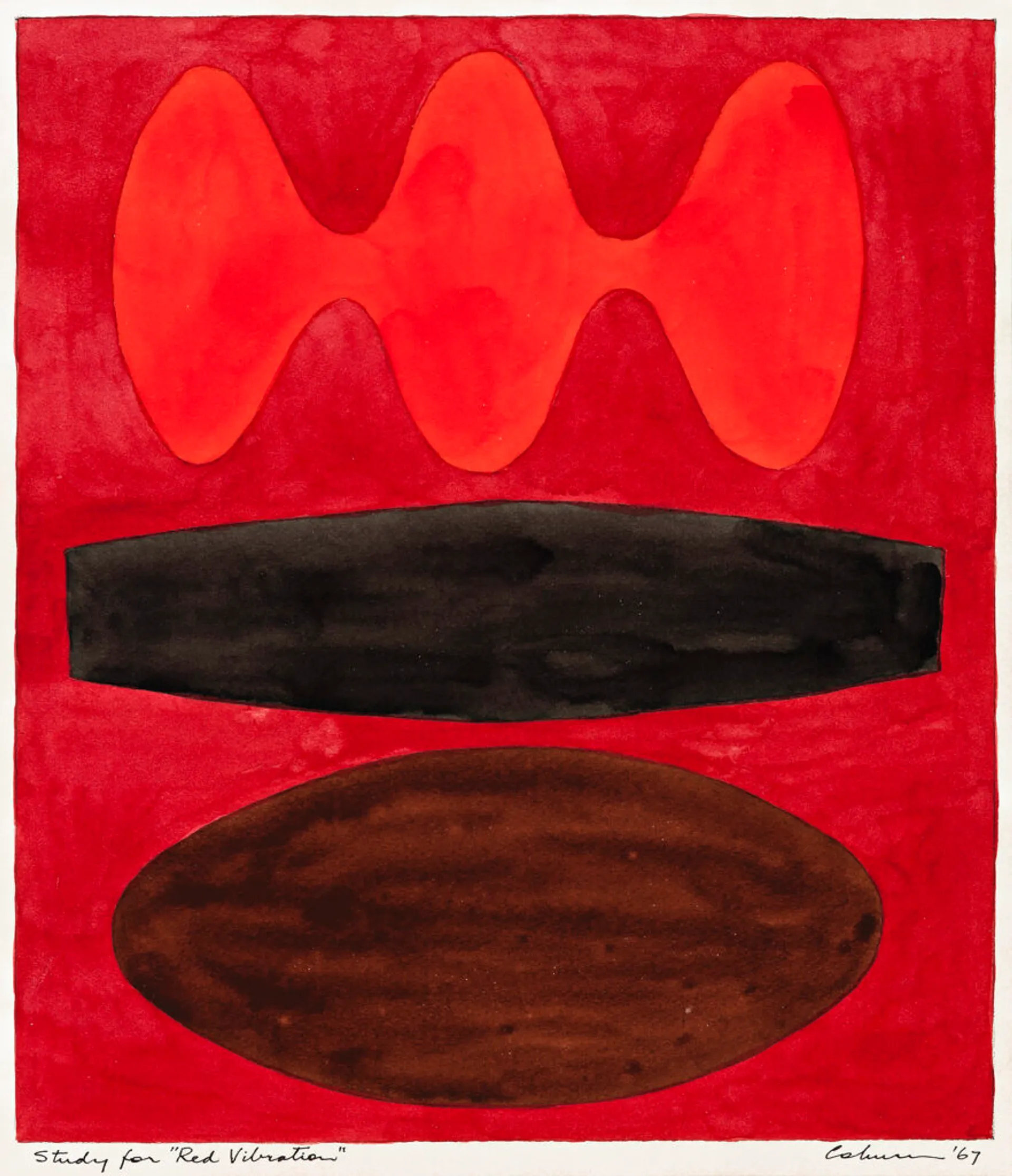 STUDY FOR RED VIBRATION