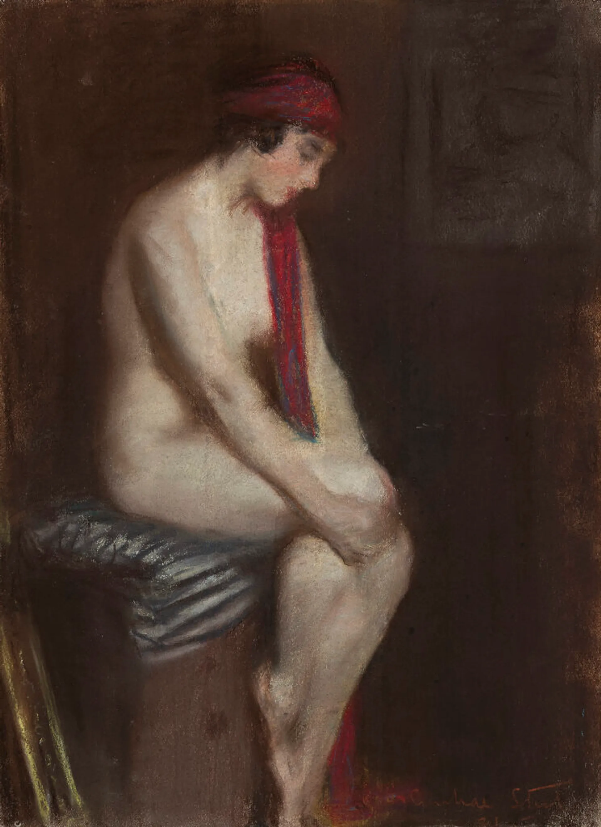 THE CRIMSON SCARF
