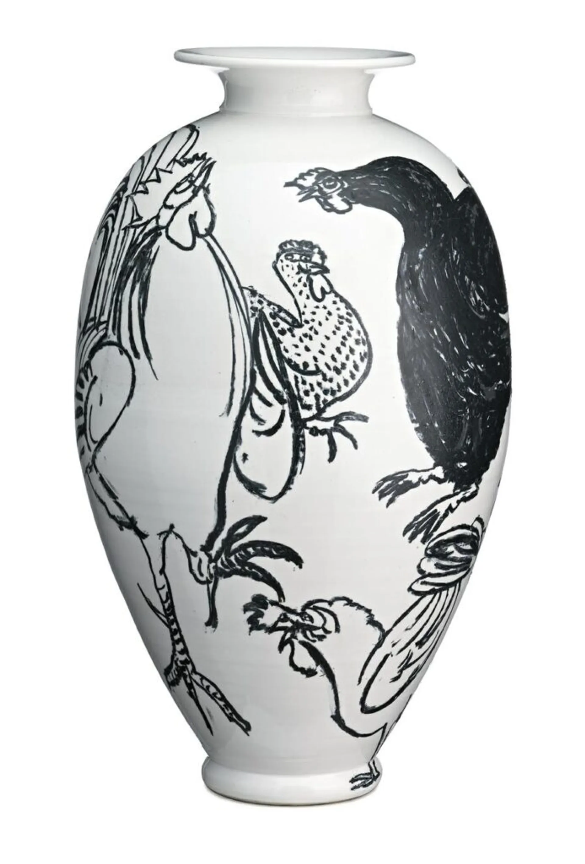 FARMYARD VASE