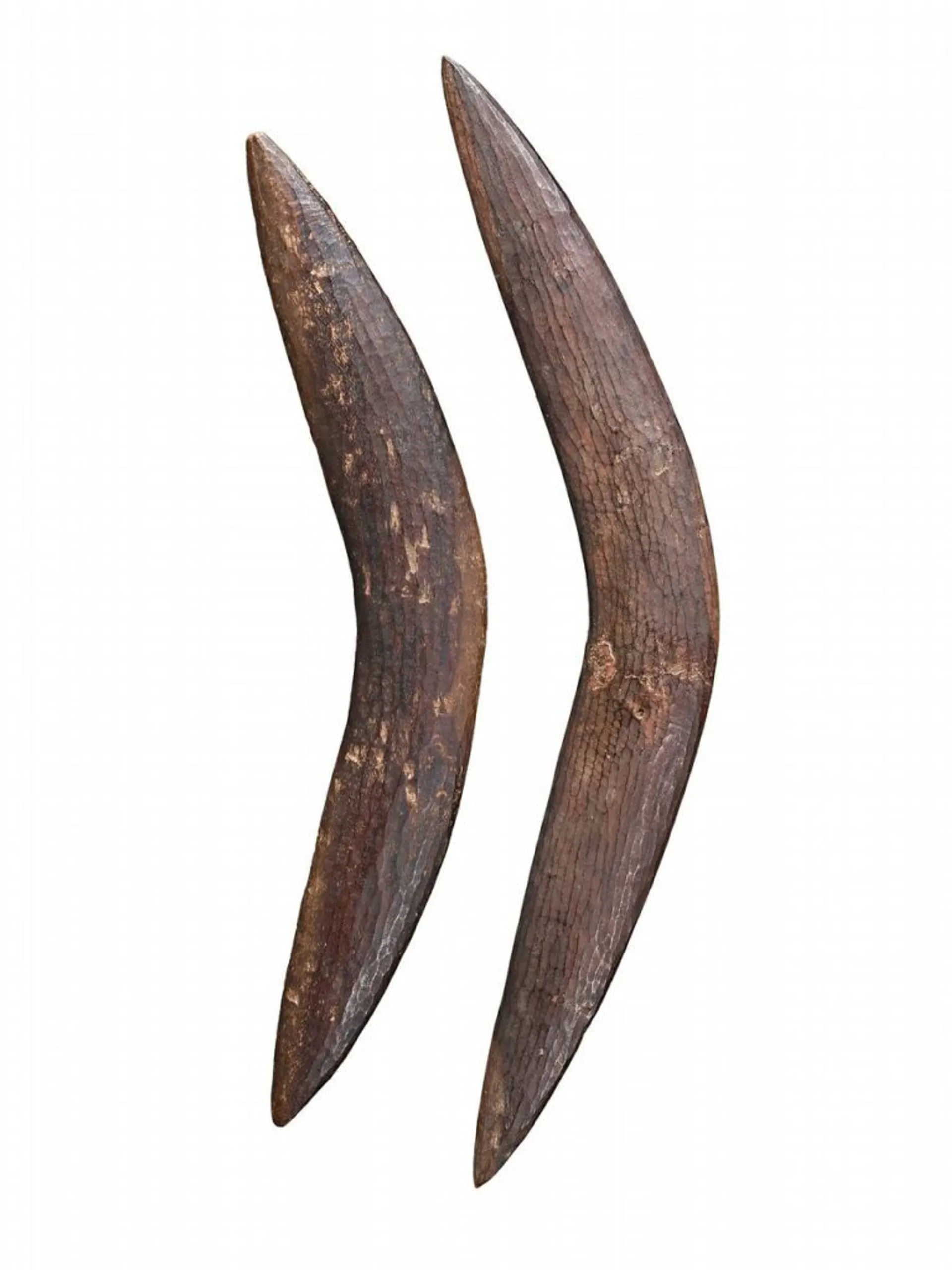 A PAIR OF BOOMERANGS