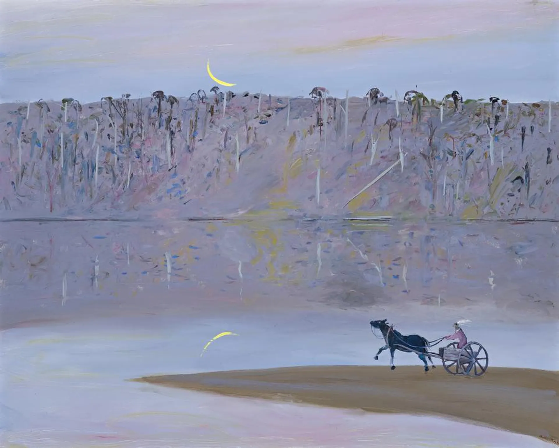 JINKER ON THE SANDBANK, SHOALHAVEN