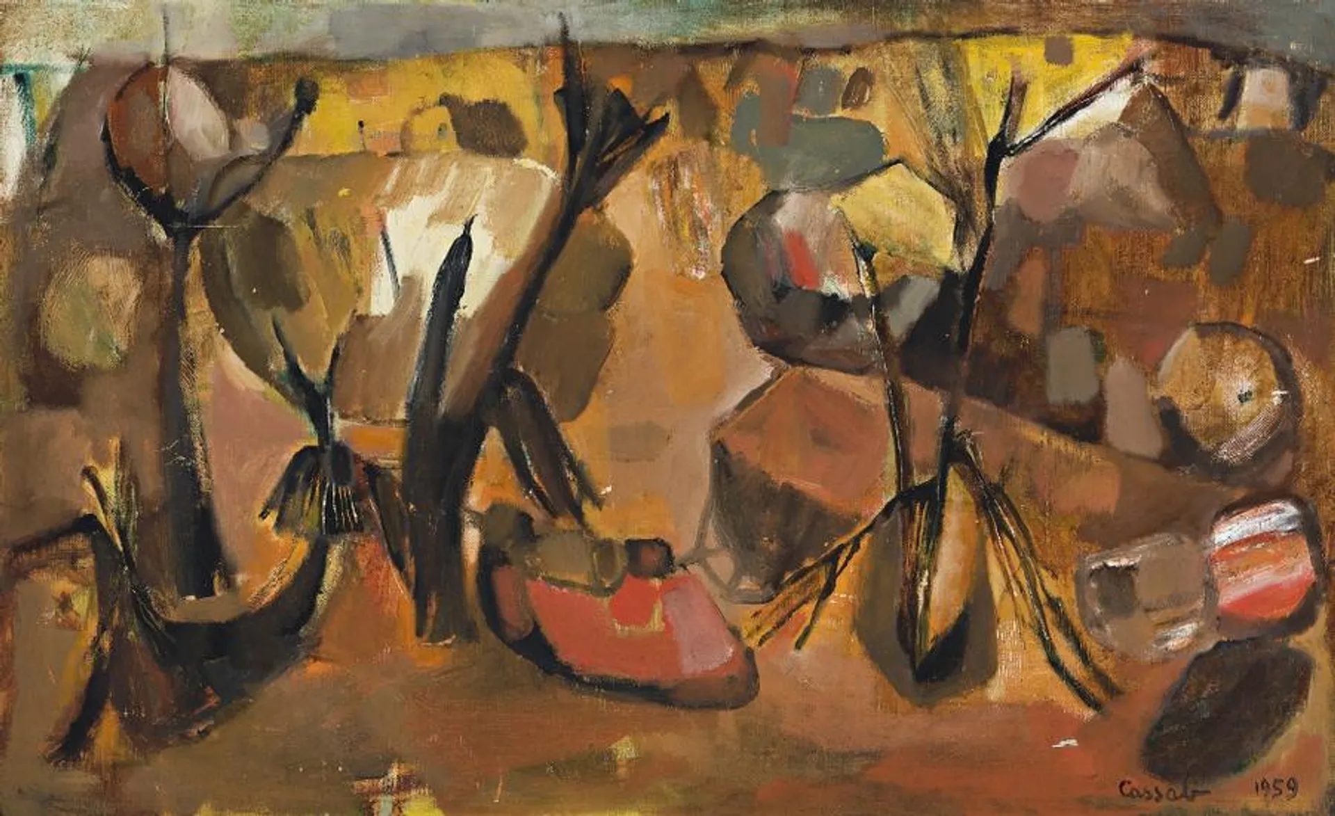 DEAD TREES AND STONES