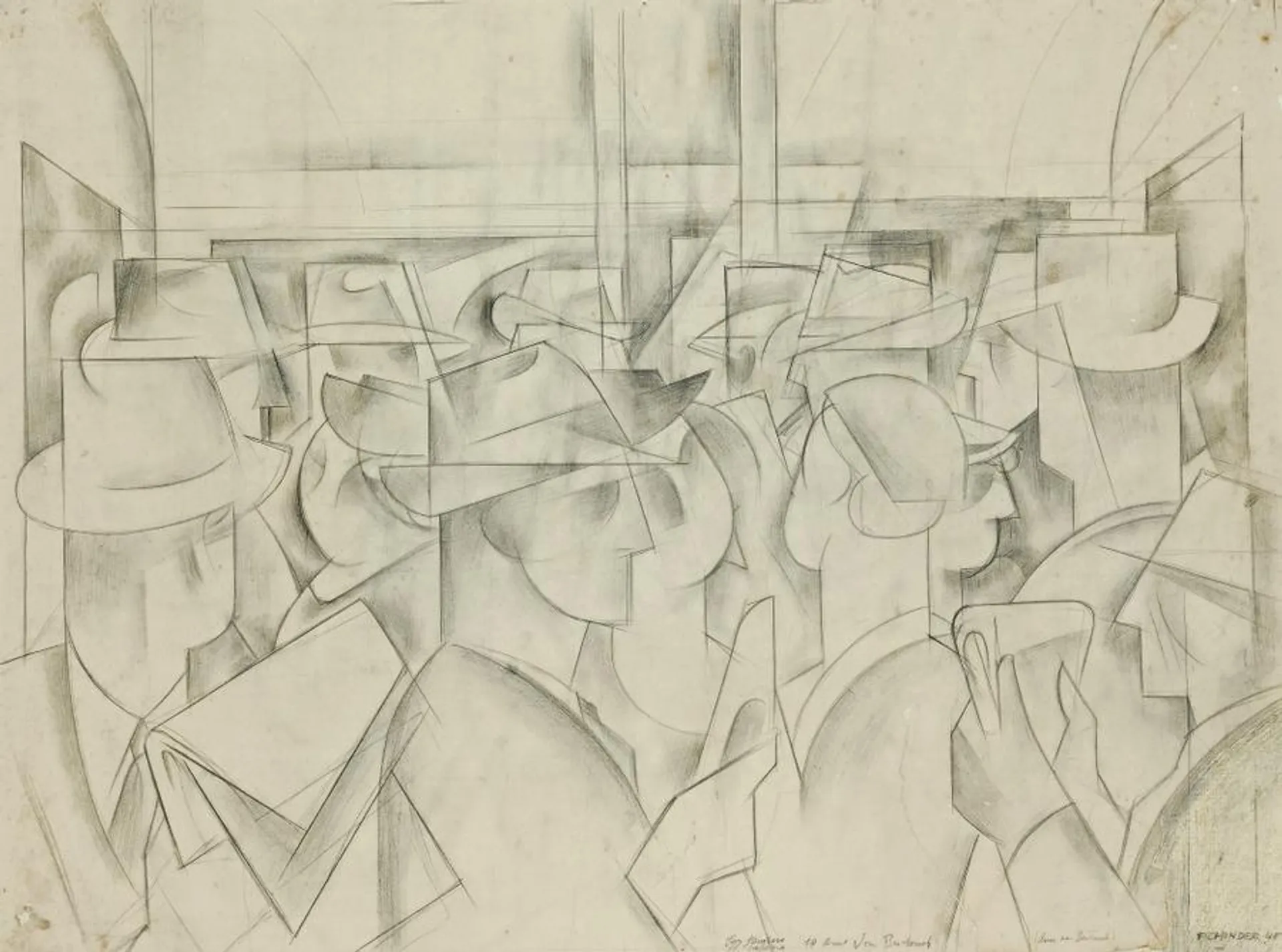 STUDY FOR SUBWAY PEOPLE