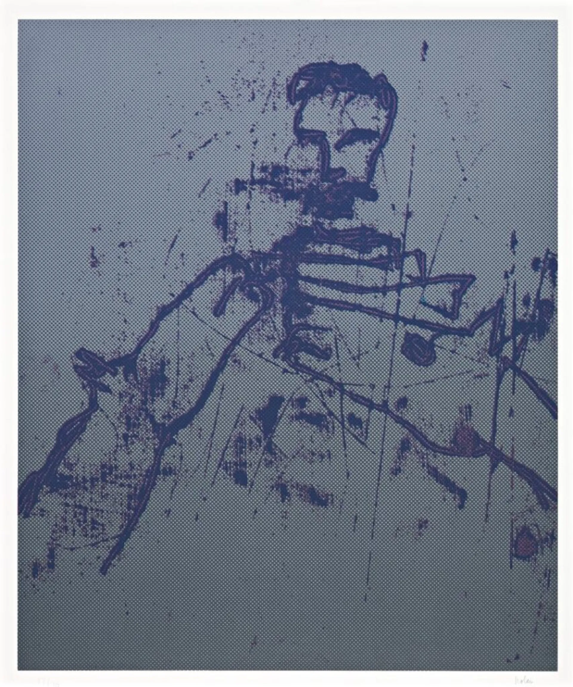 FIGURE AND HORSES