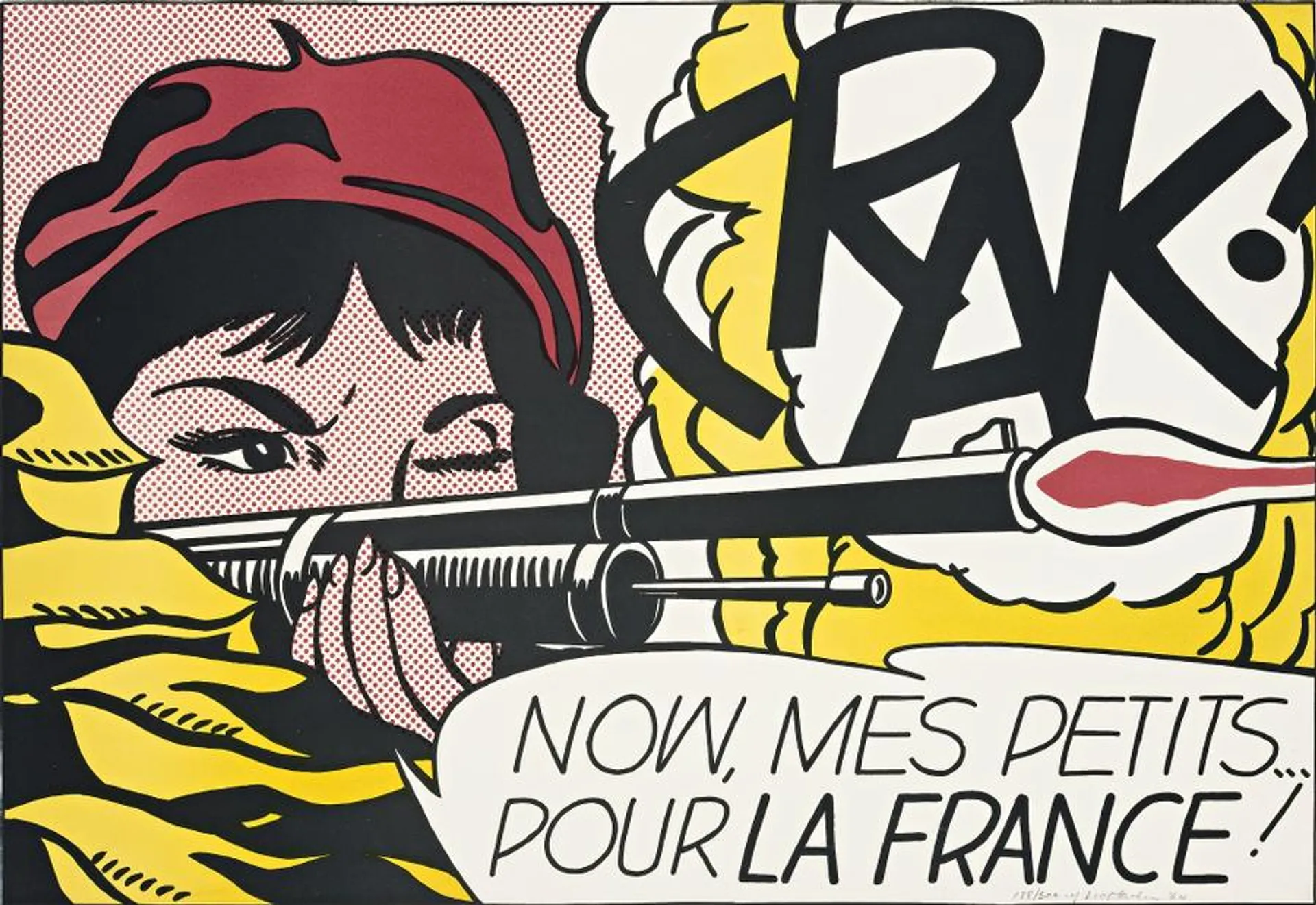 CRAK! NOW, MES PETITS…POUR LA FRANCE!