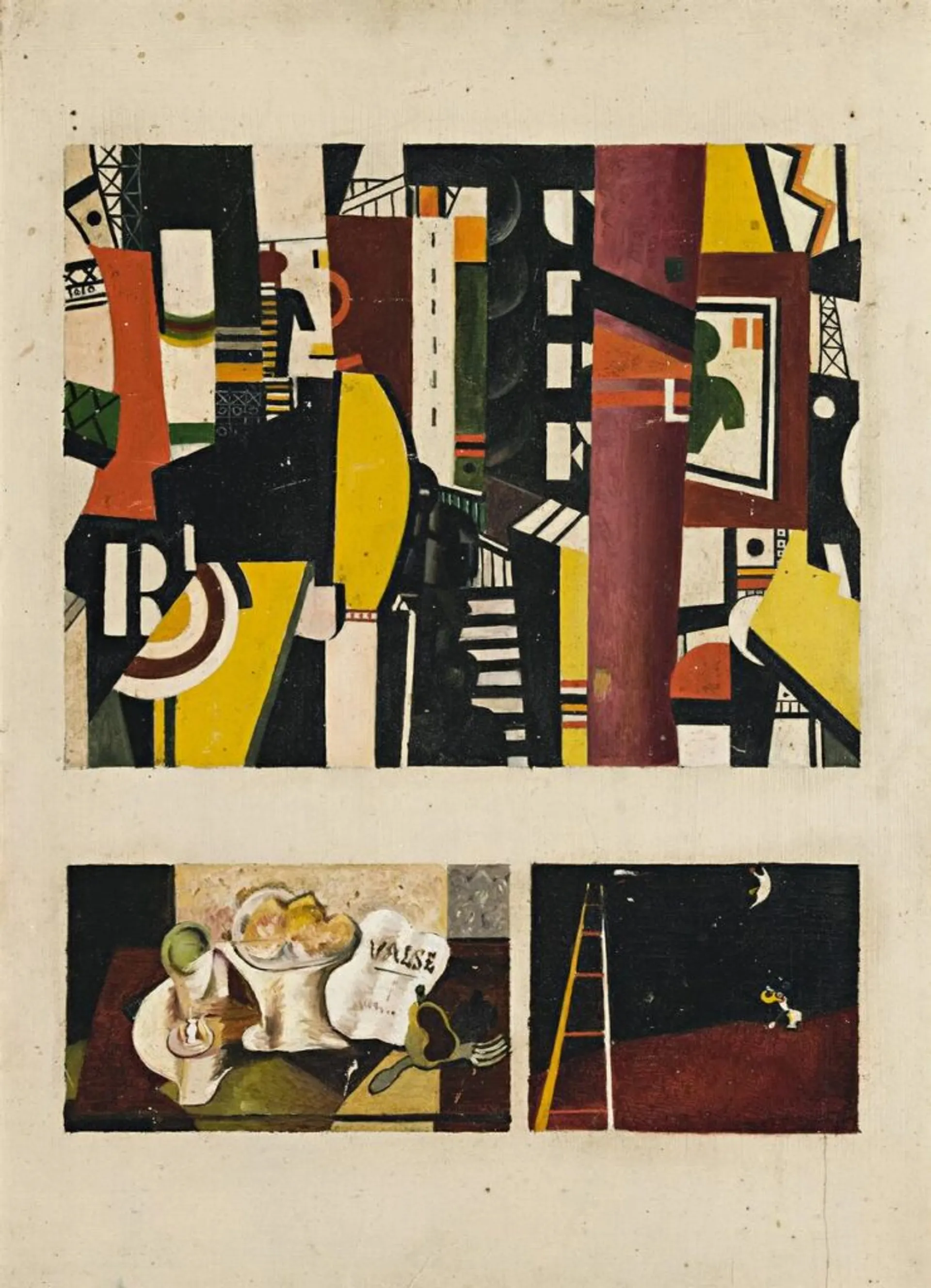 STUDIES AFTER BRAQUE, LEGER AND MIRO