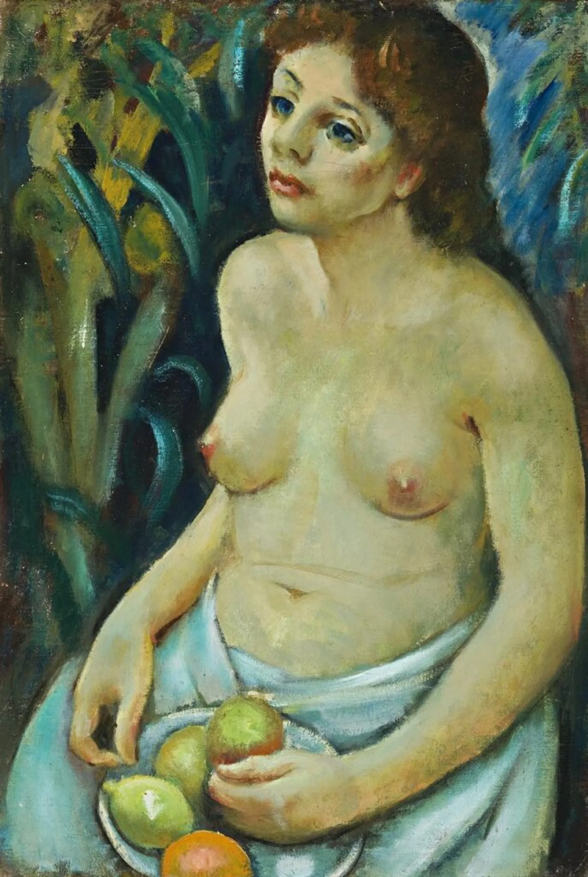 NUDE WITH FRUIT