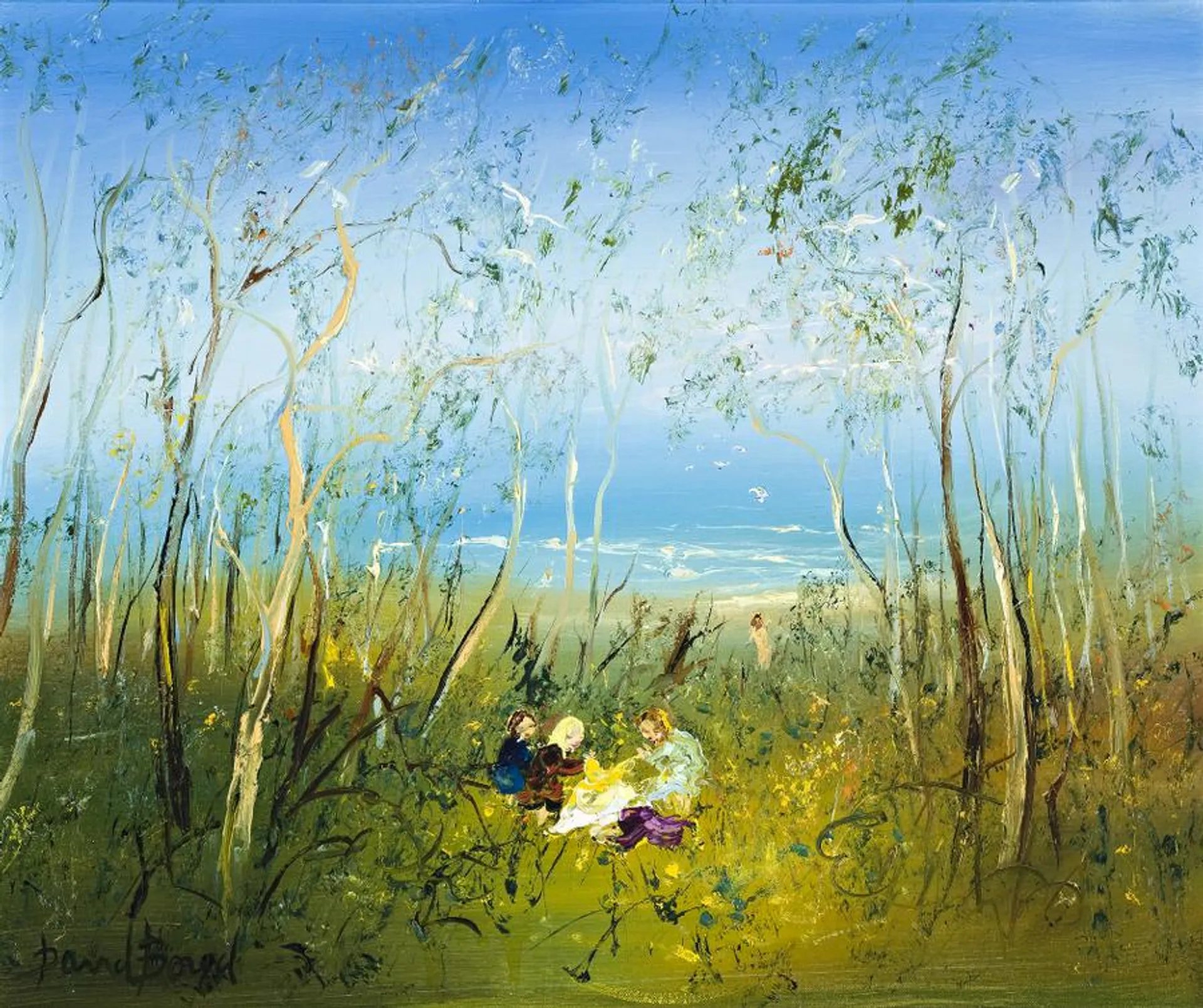 GATHERING WILDFLOWERS