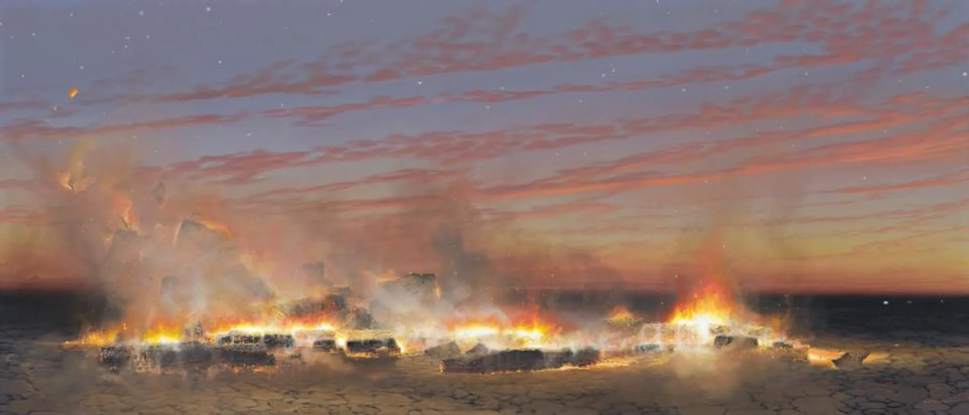 EVENING FIRE