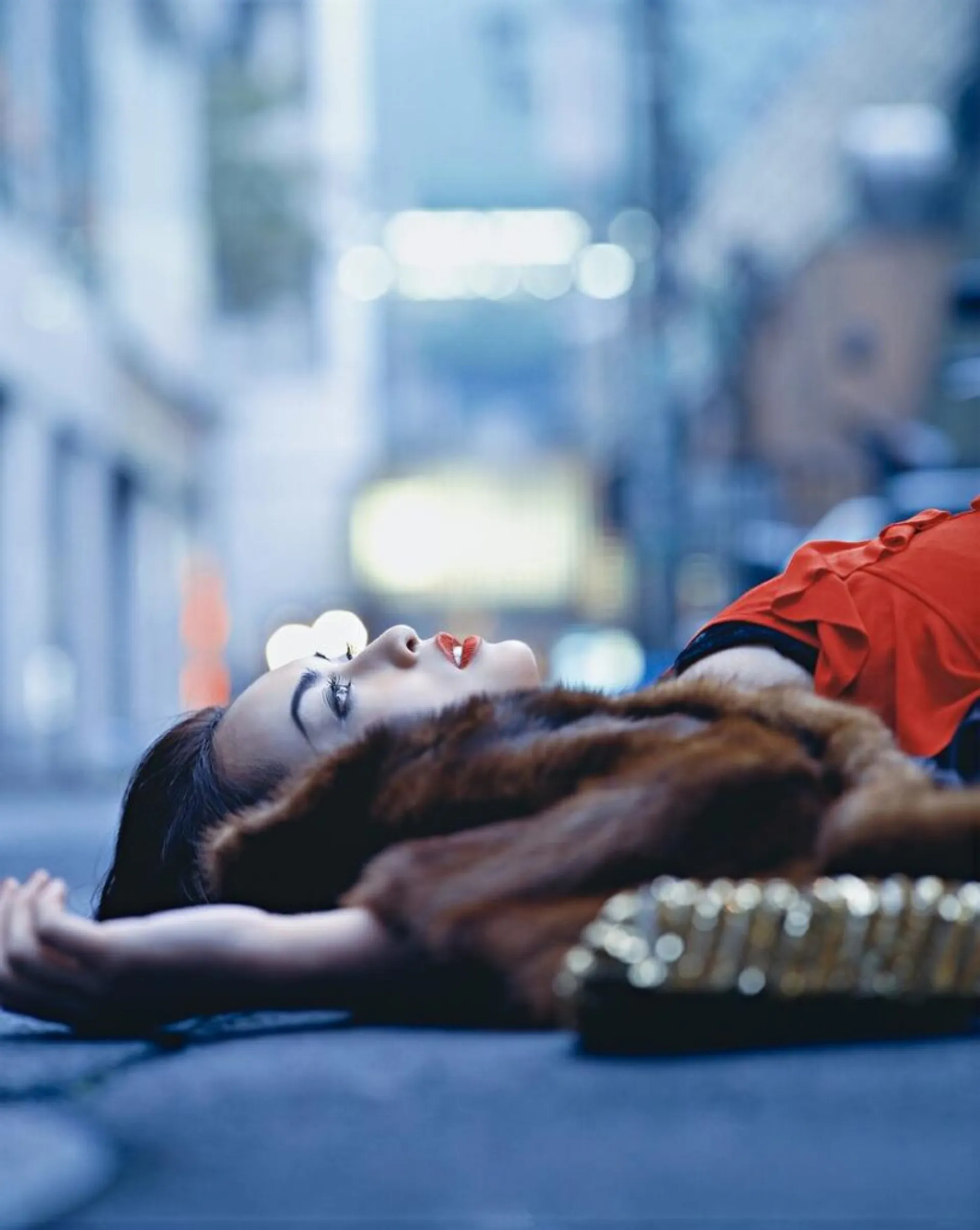 HASEGAWA KYOKO WEARS YVES SAINT LAURENT