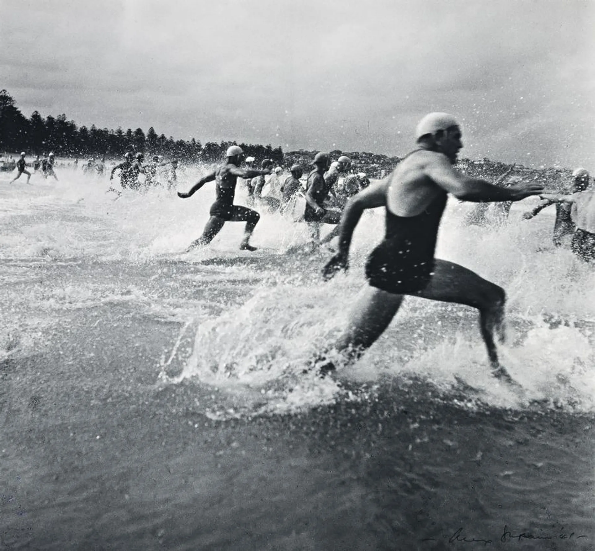 SURF RACE START, MANLY
