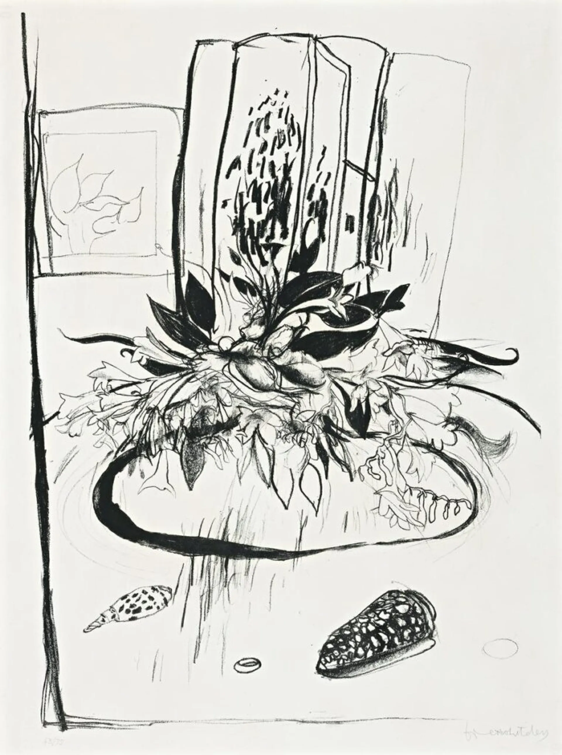 FLOWERS ON THE TABLE (SHELLS)