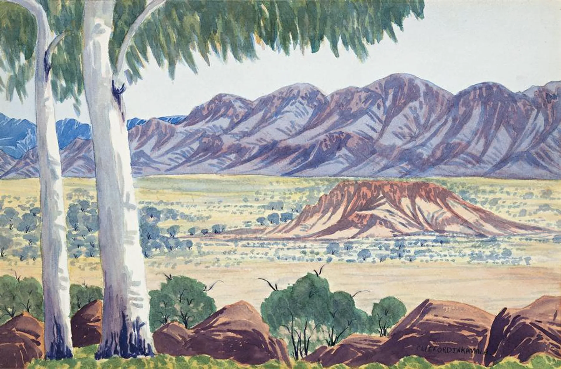 CENTRAL AUSTRALIAN LANDSCAPE
