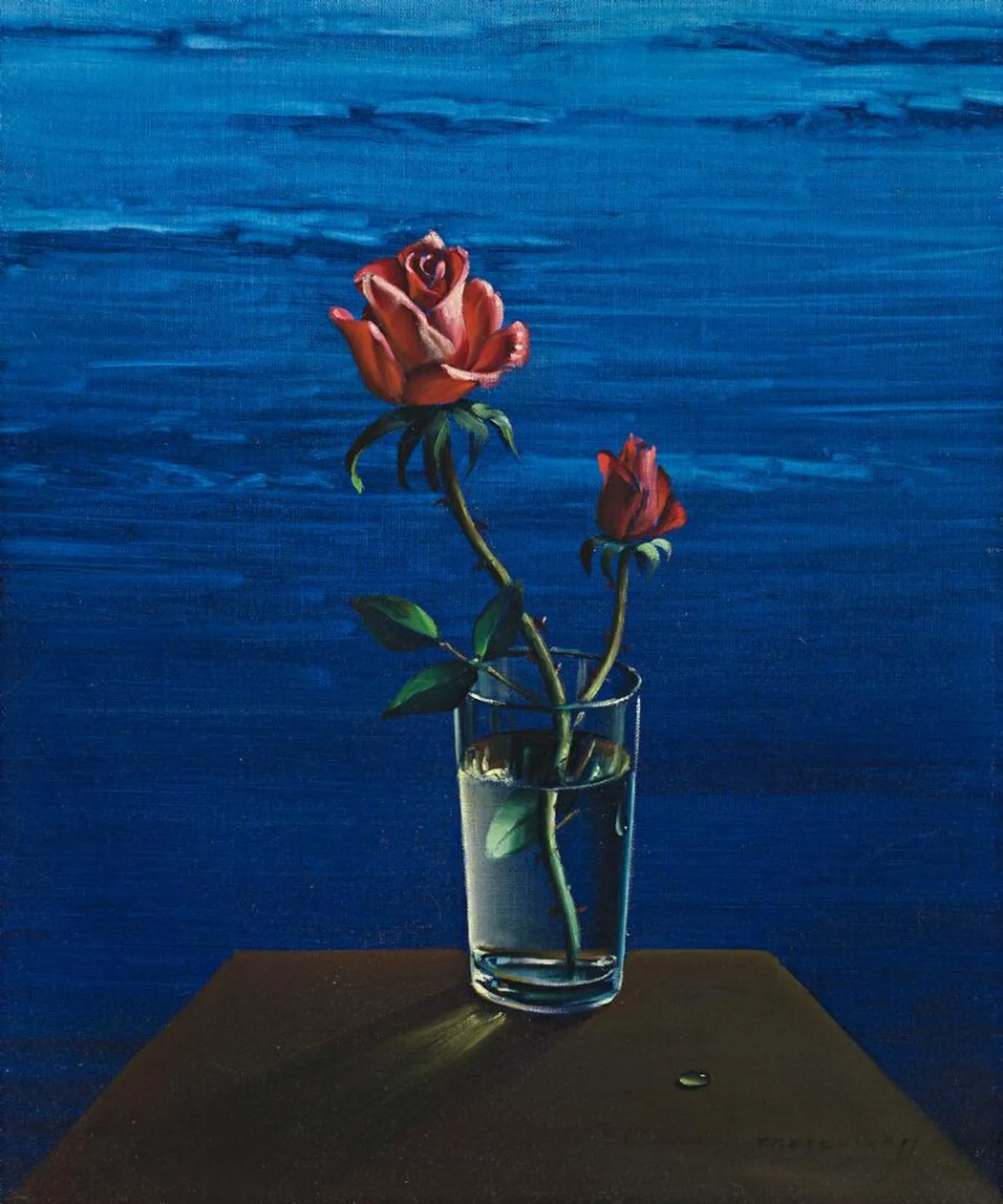 ROSES IN A GLASS