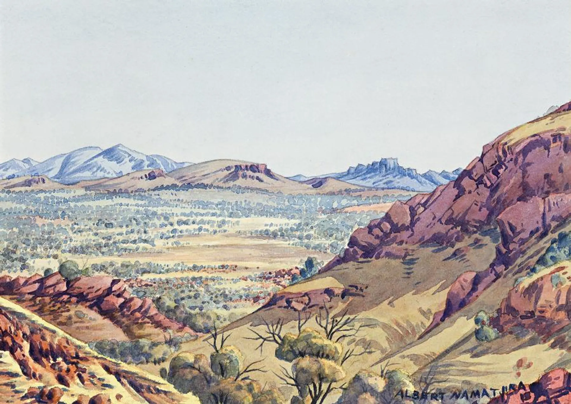 MACDONNELL RANGES,CENTRAL AUSTRALIA