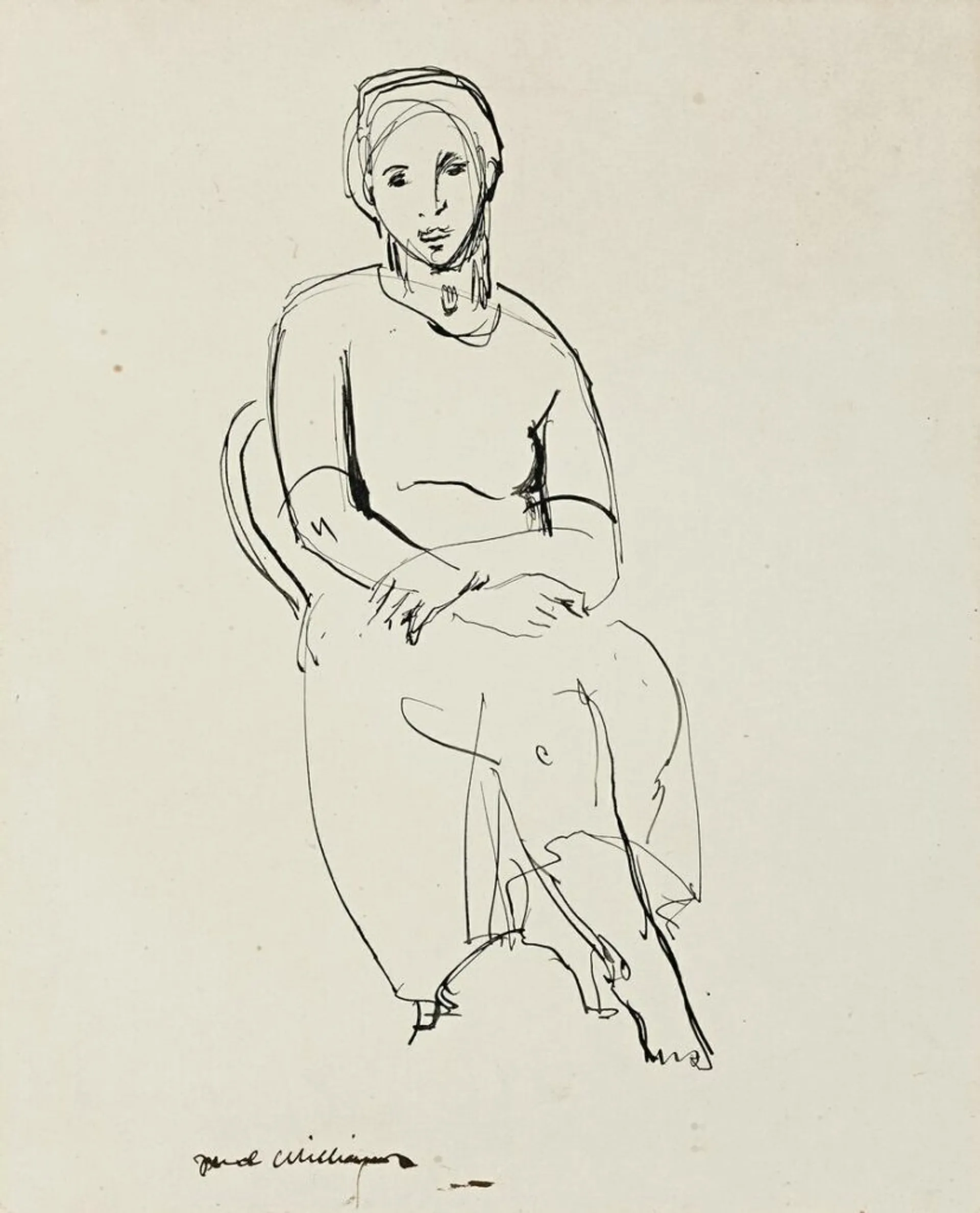 SEATED WOMAN