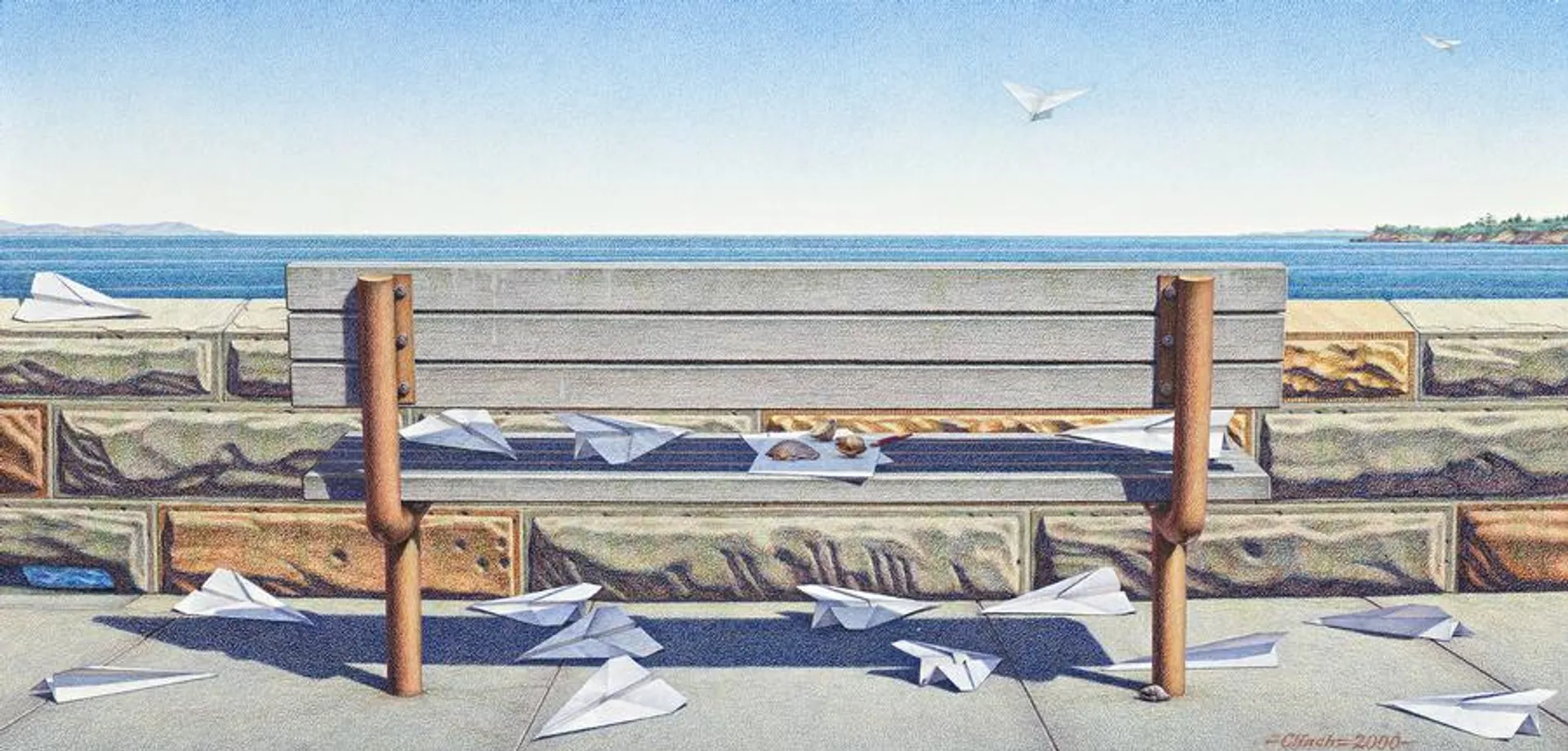 CAPRICCIO WITH GULLS