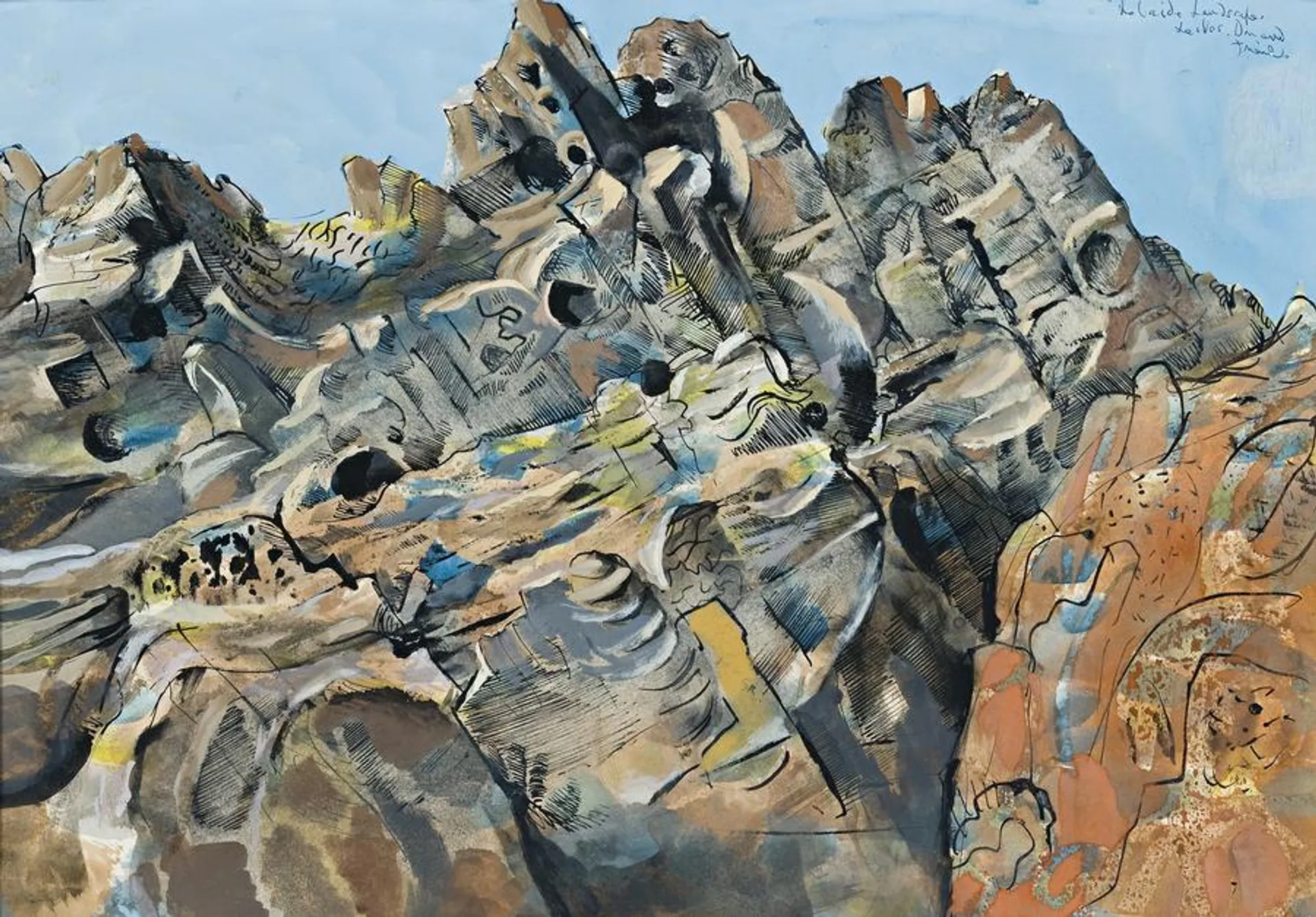 THEBAIDE LANDSCAPE, LESVOS