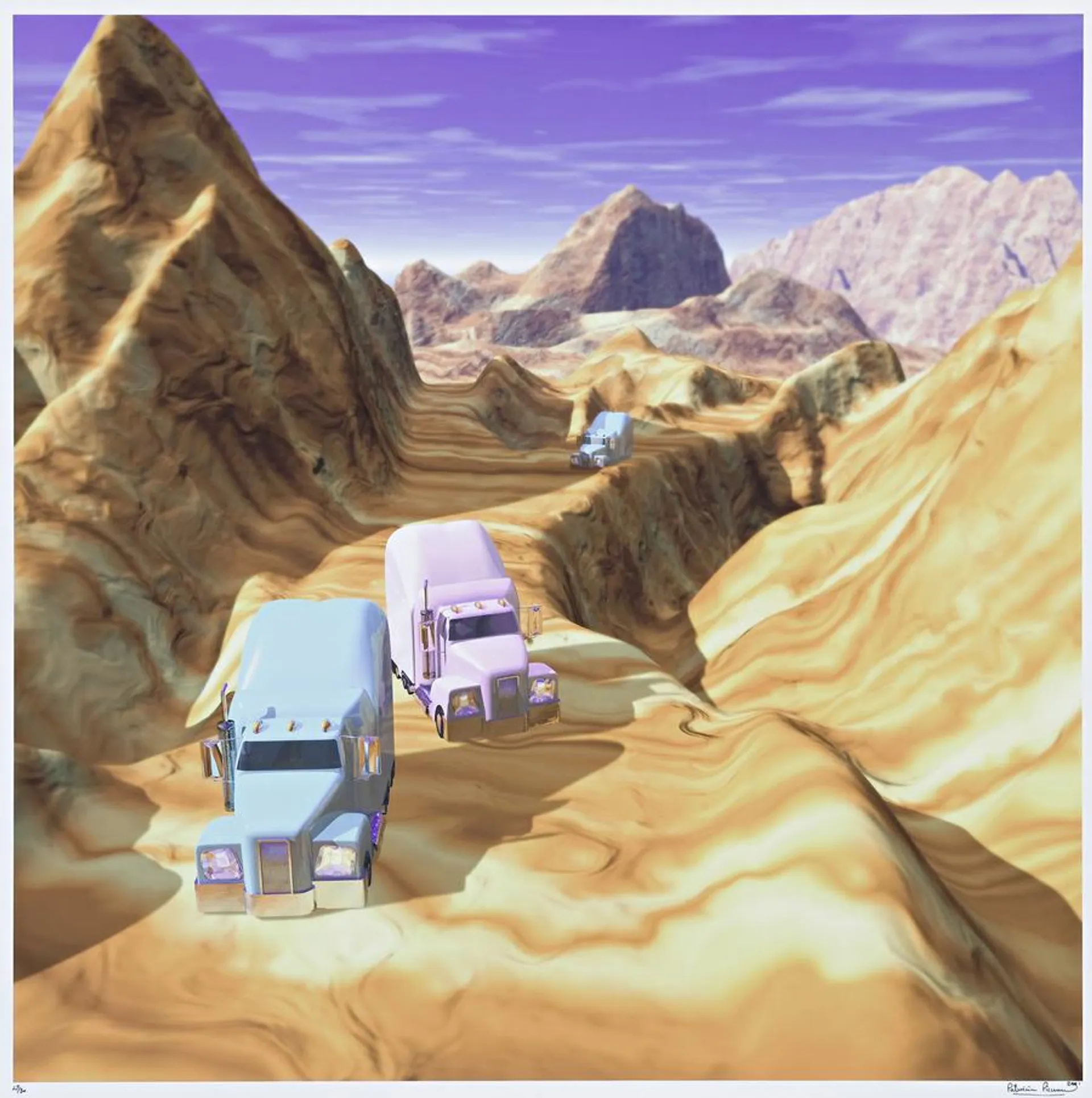 DESERT RIDERS, MOUNTAINS