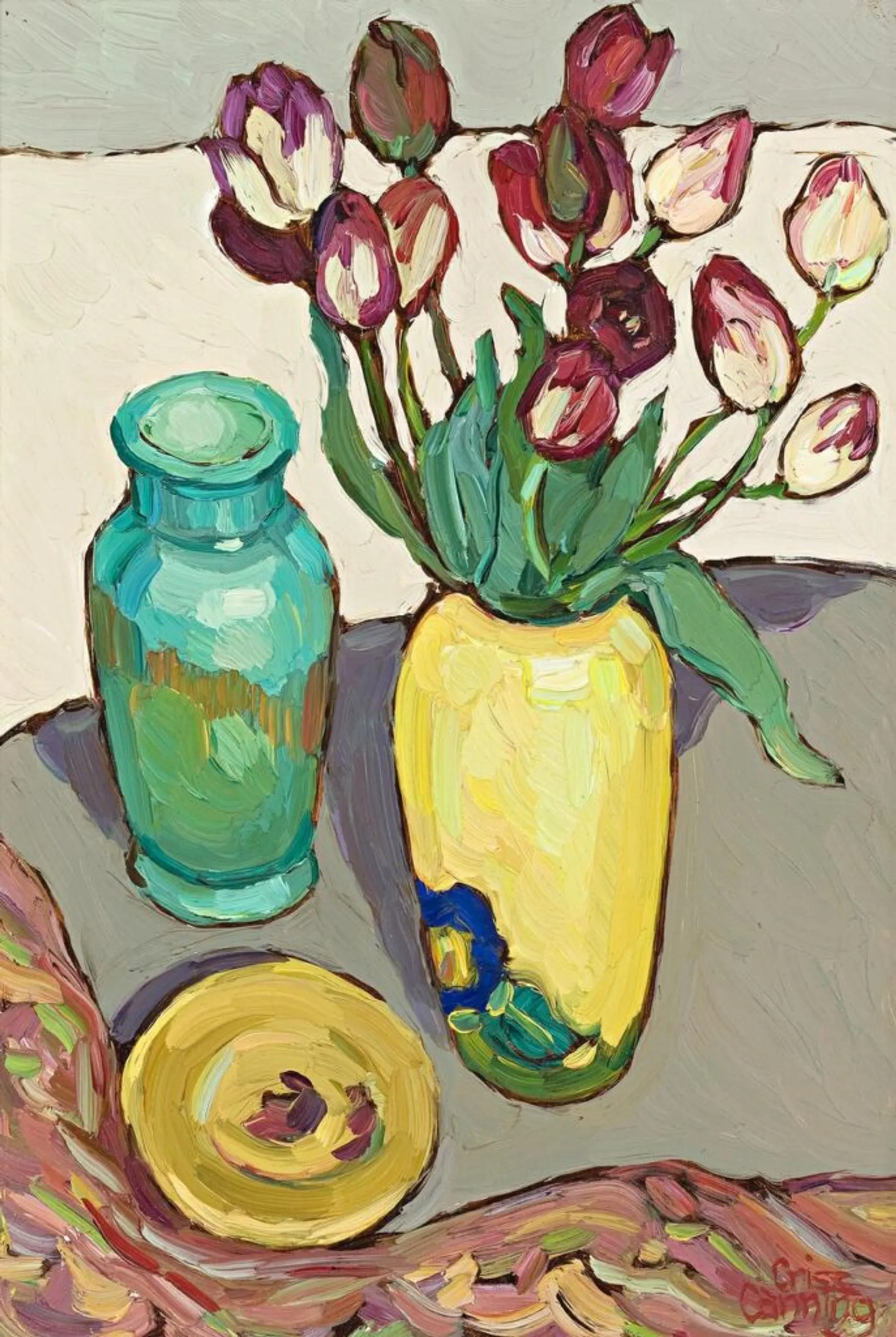 STILL LIFE, TULIPS
