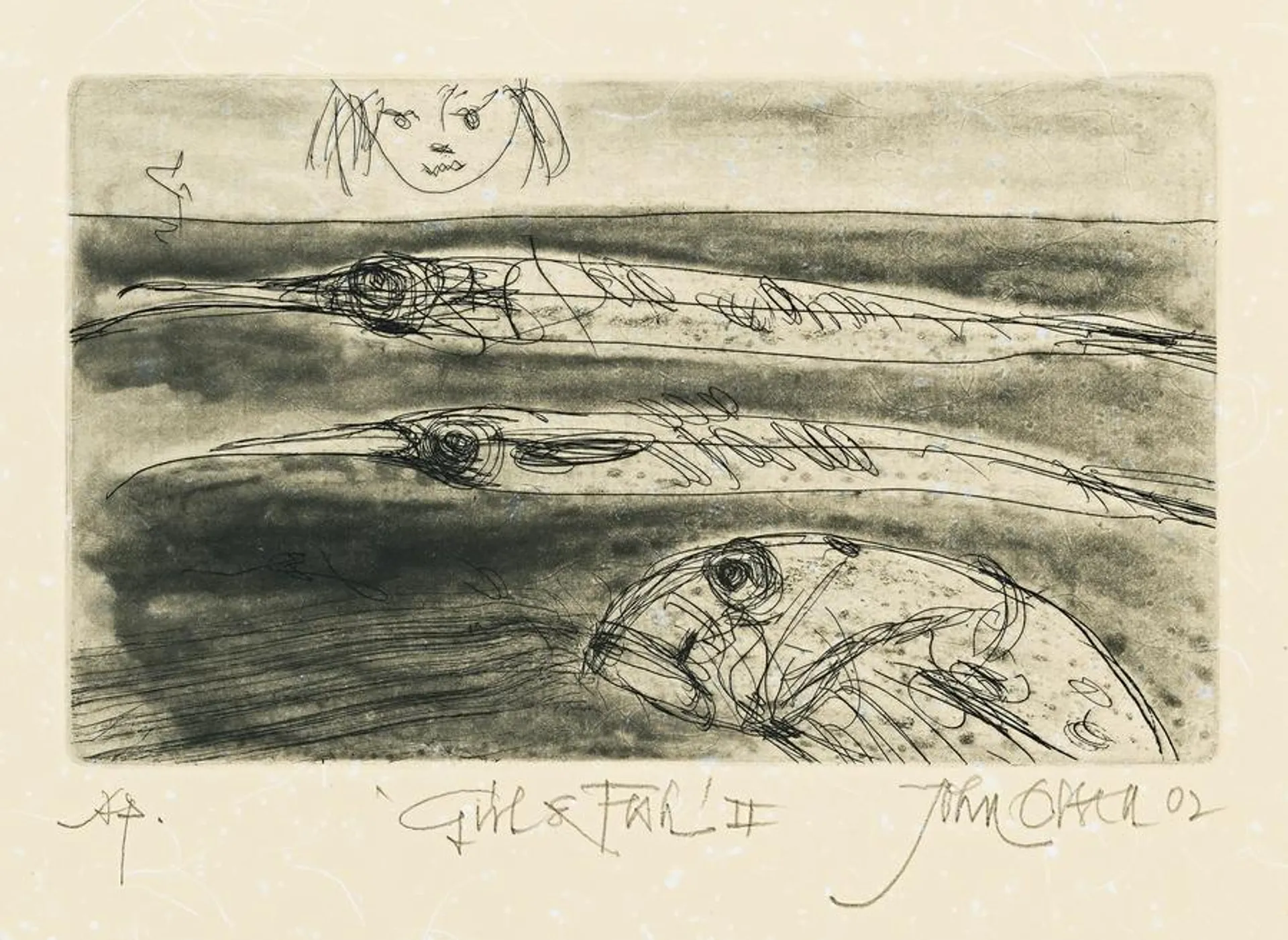 GIRL AND FISH II