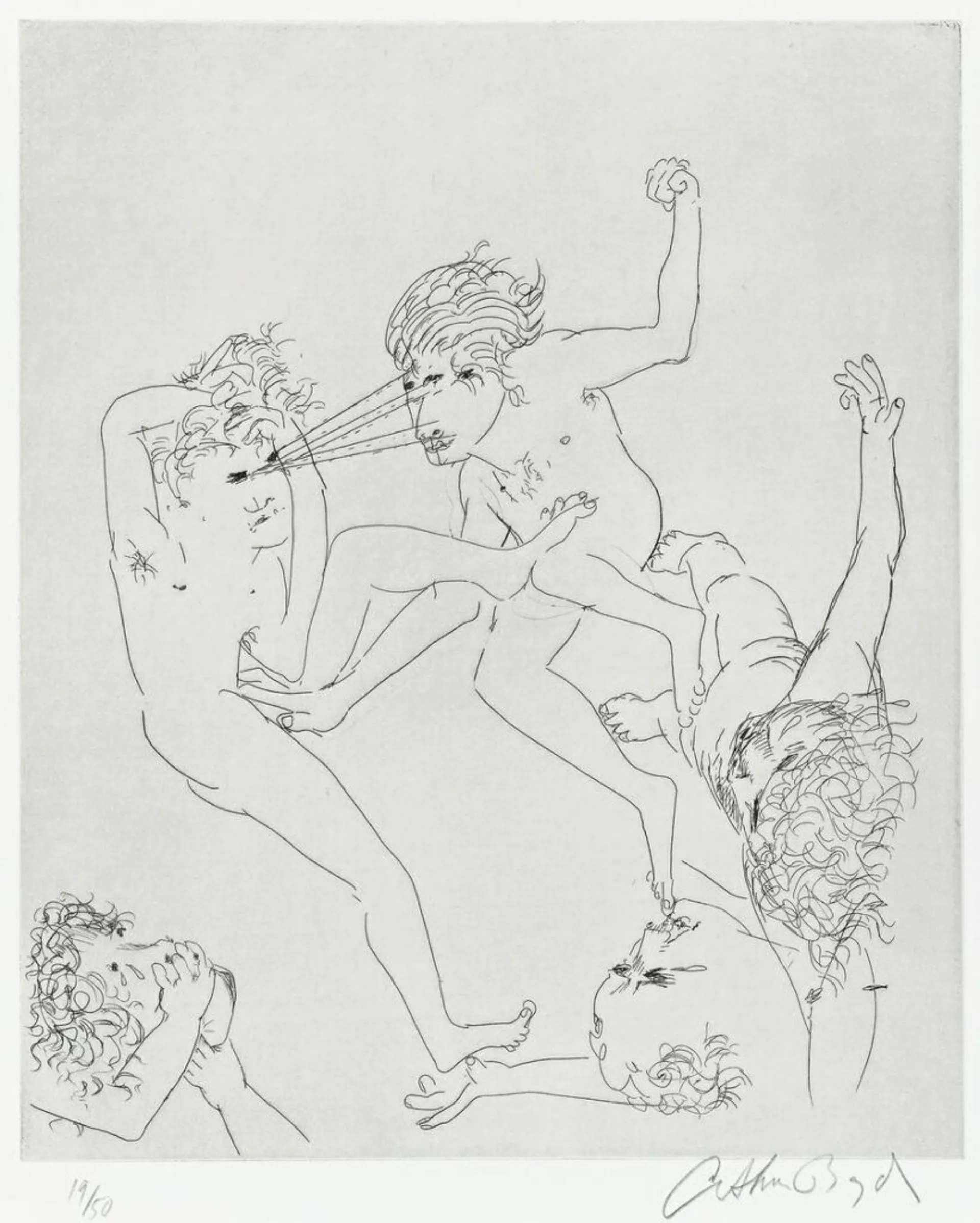 18TH CENTURY STORY, 1971 ILLUSTRATION FROM TOMORROWS GHOSTS,TWENTY-EIGHT POEMS BY PETER STARK