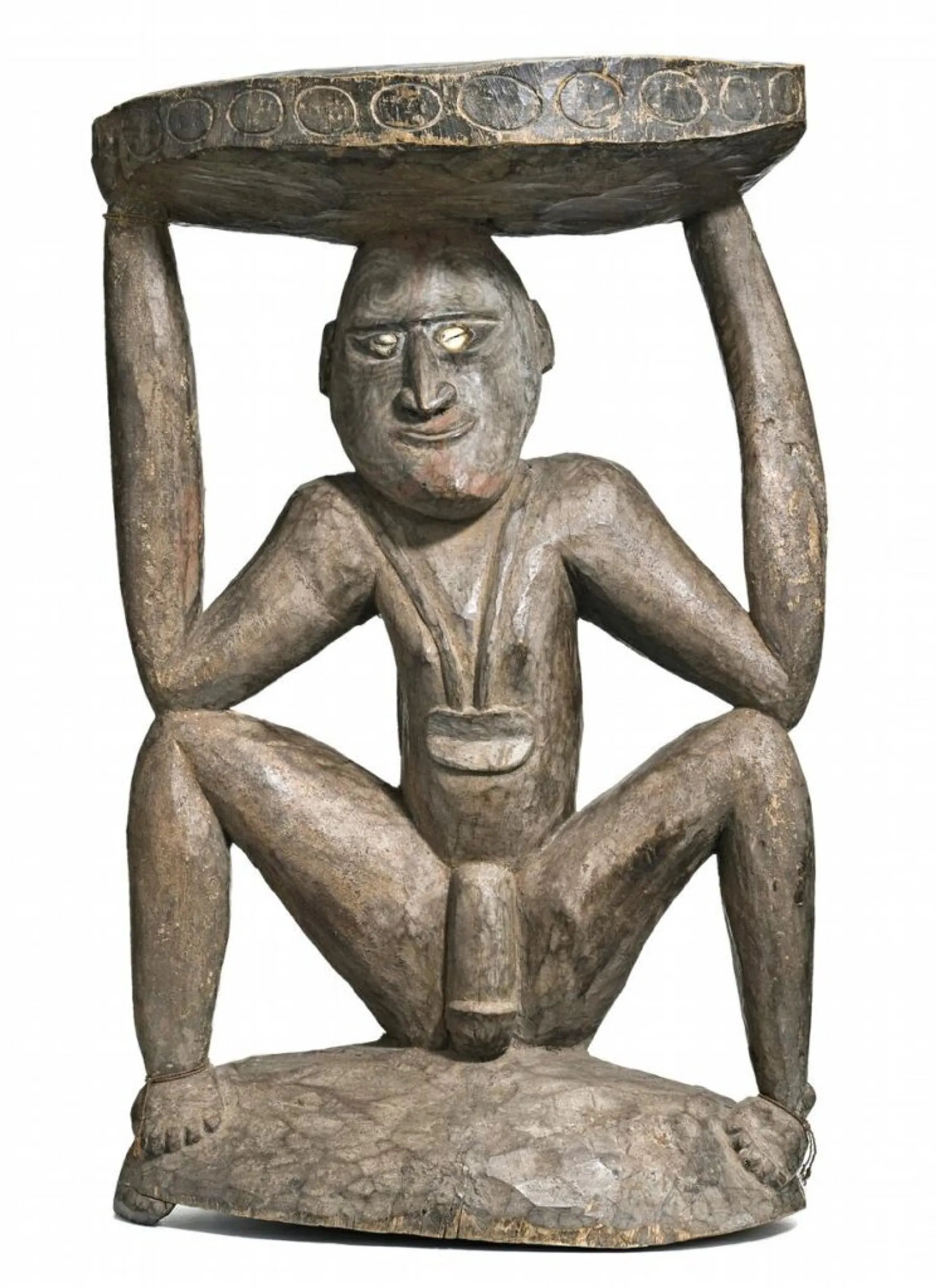 AN OLD AND LARGE ORATOR’S STOOL