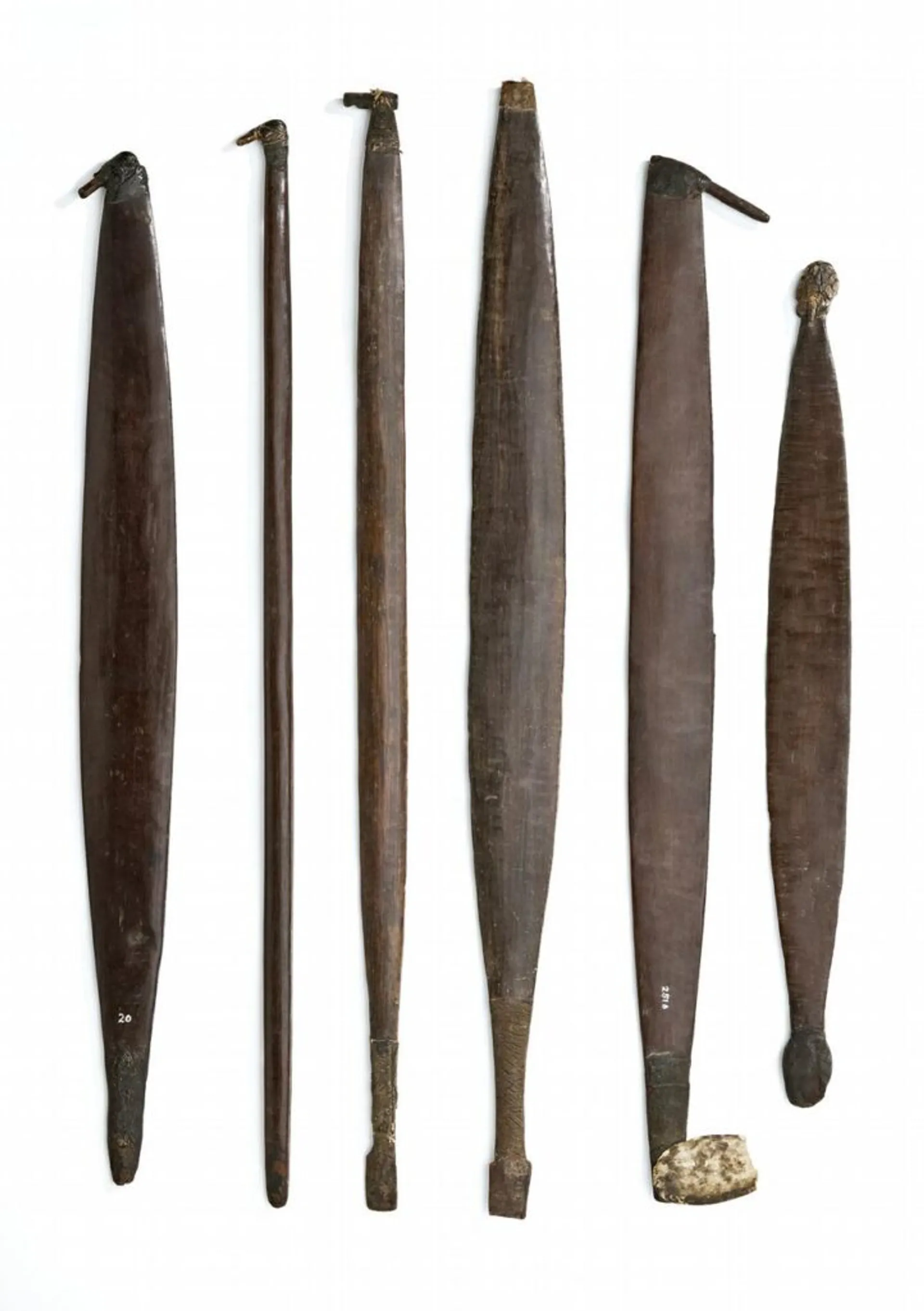 A COLLECTION OF SPEARTHROWERS