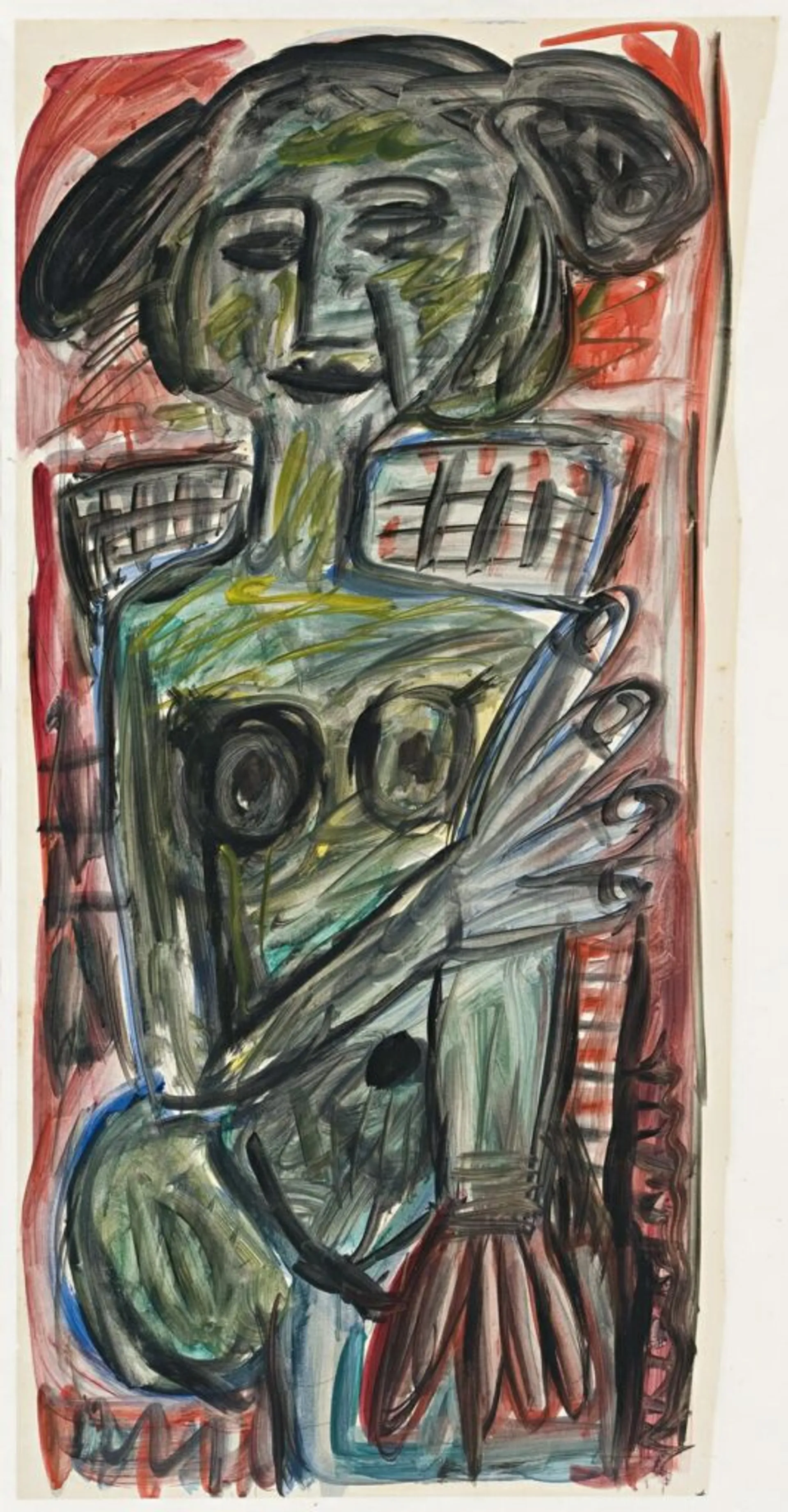 SEATED NUDE, c.1952-54 (TD 1617)
