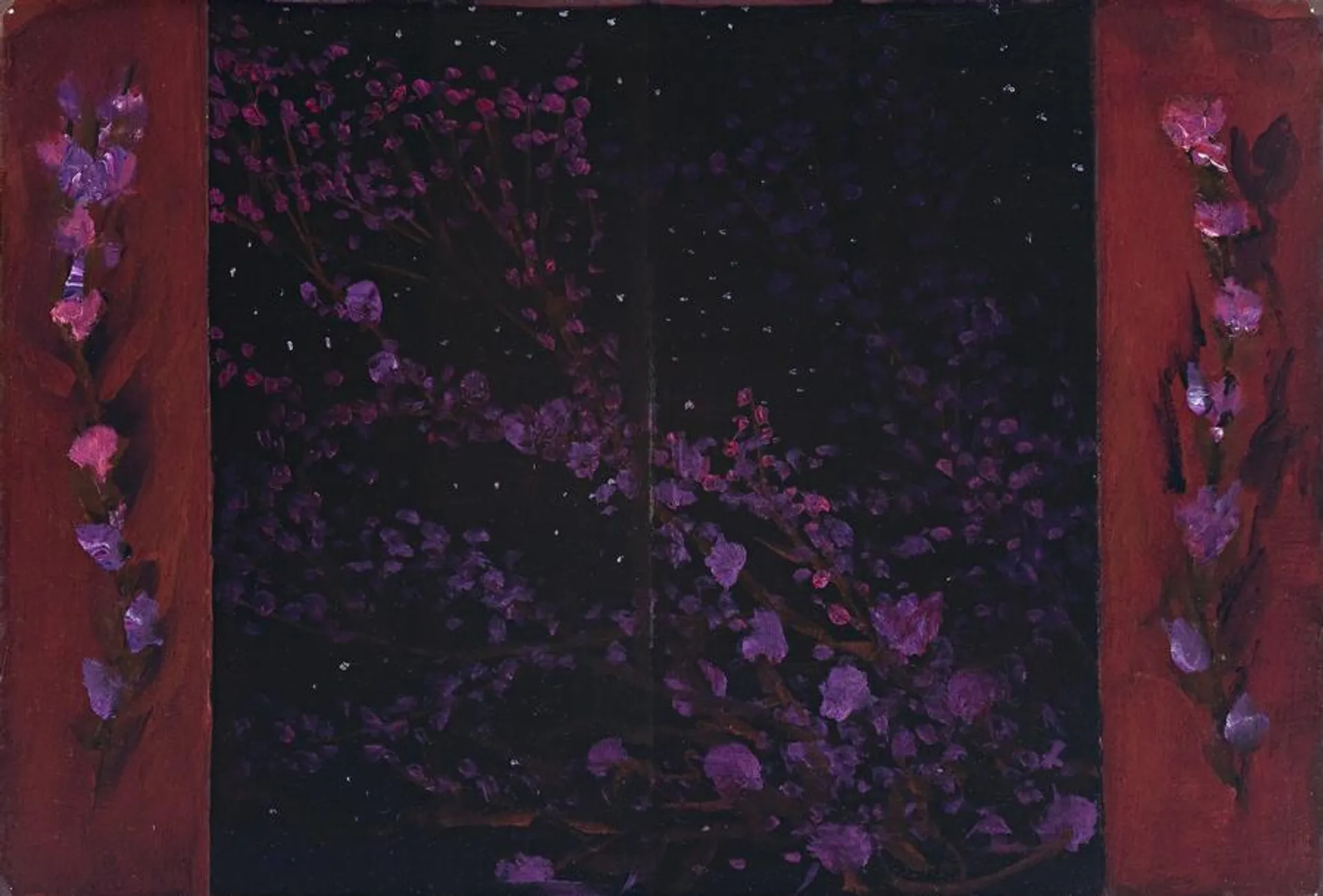 EVENING FLORA SCREEN (STUDY)