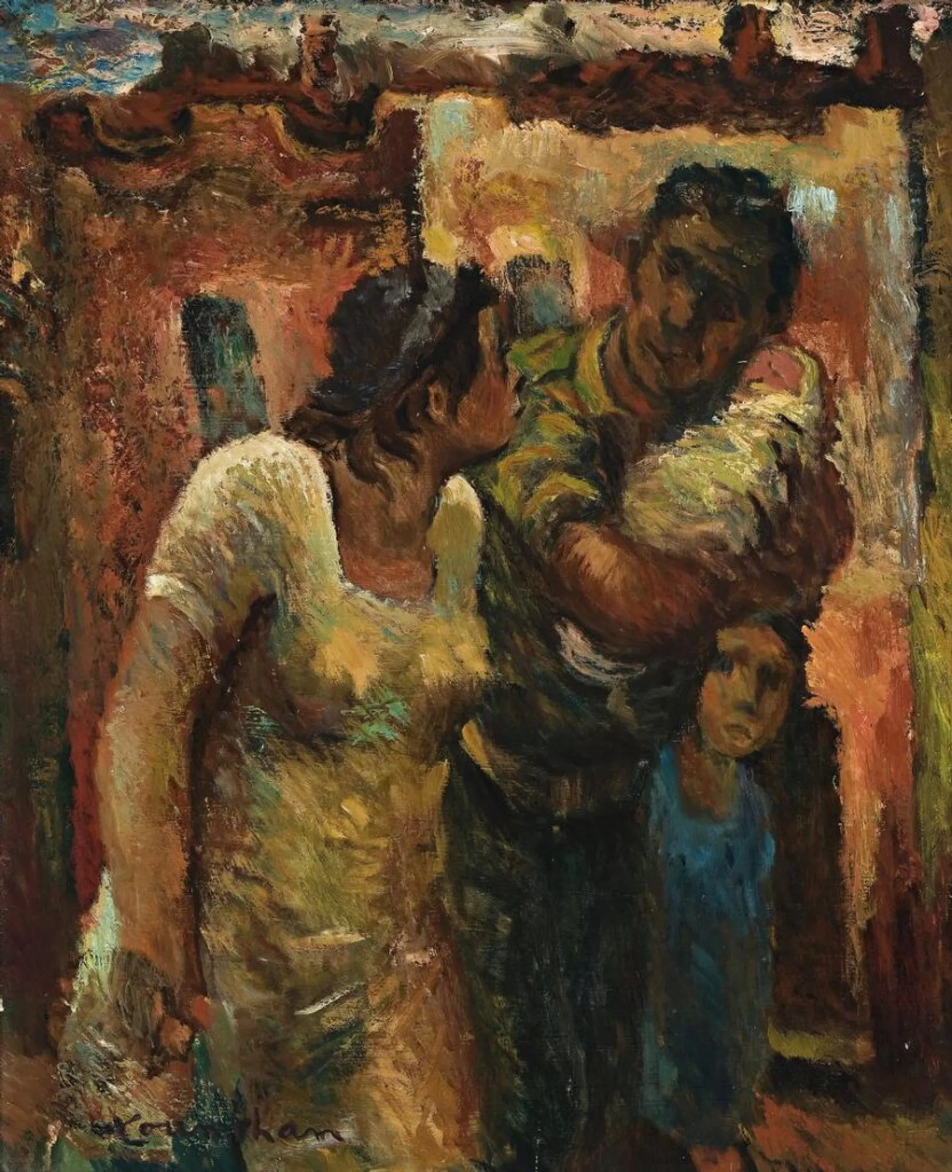 A SOLDIER ON LEAVE, 1943-44 (UNEMPLOYED MARCHES VERSO)