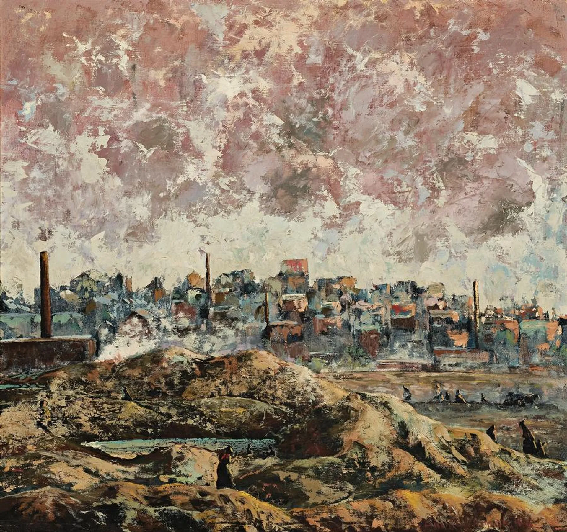 FIGURES IN A LANDSCAPE, DUDLEY FLAT