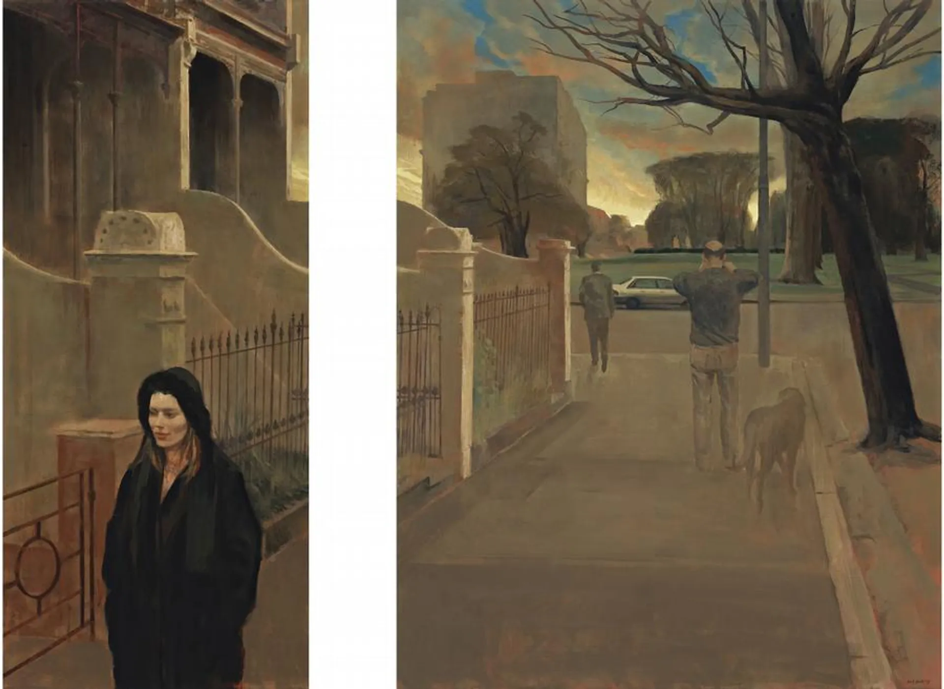 MW IN THE STREET (DIPTYCH)