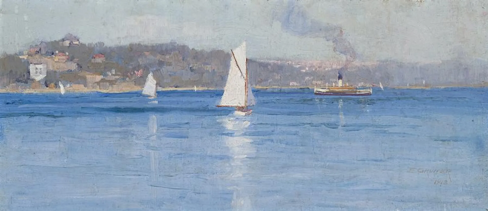 ARRIVAL OF THE FERRY