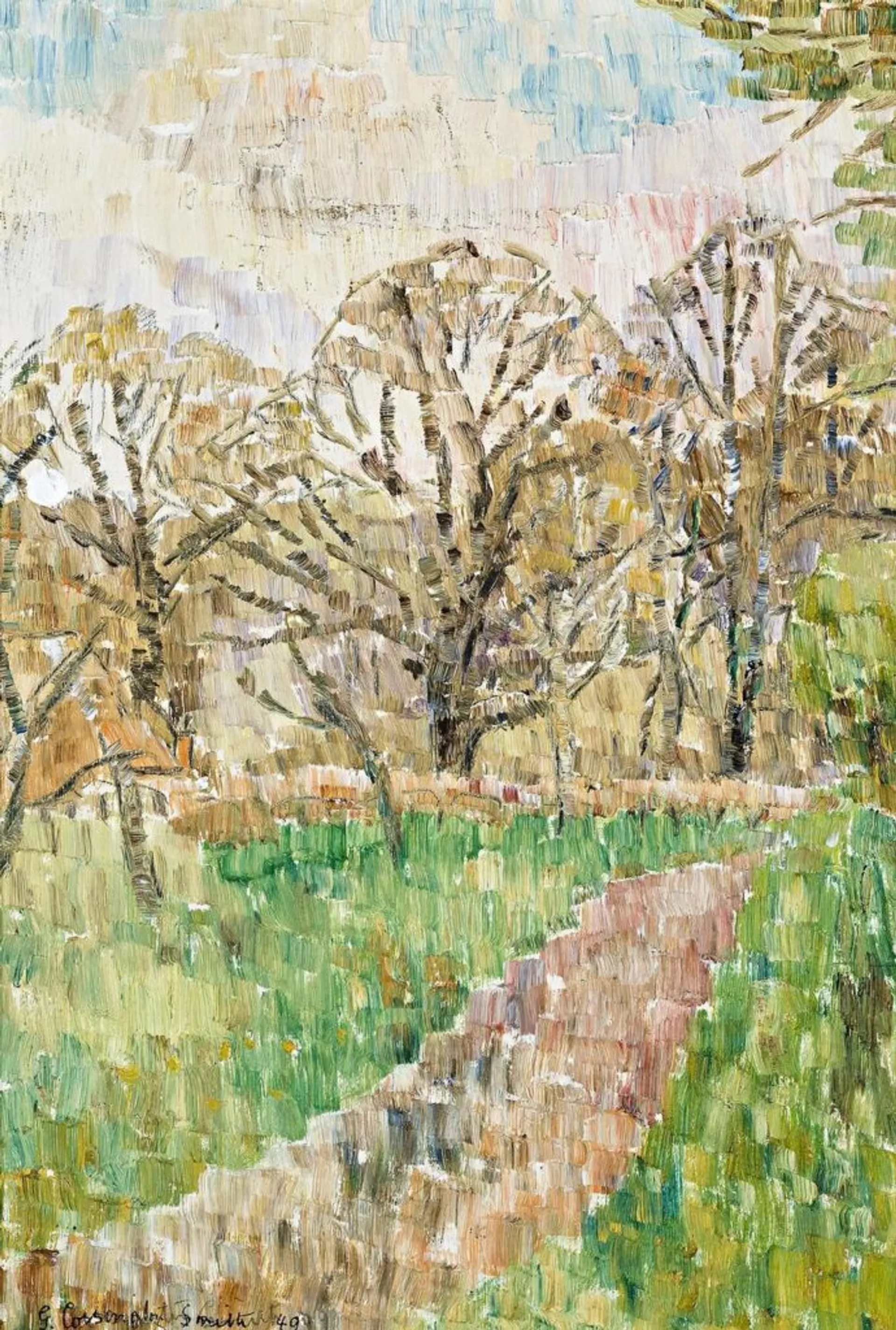 WINTER TREES, SUSSEX
