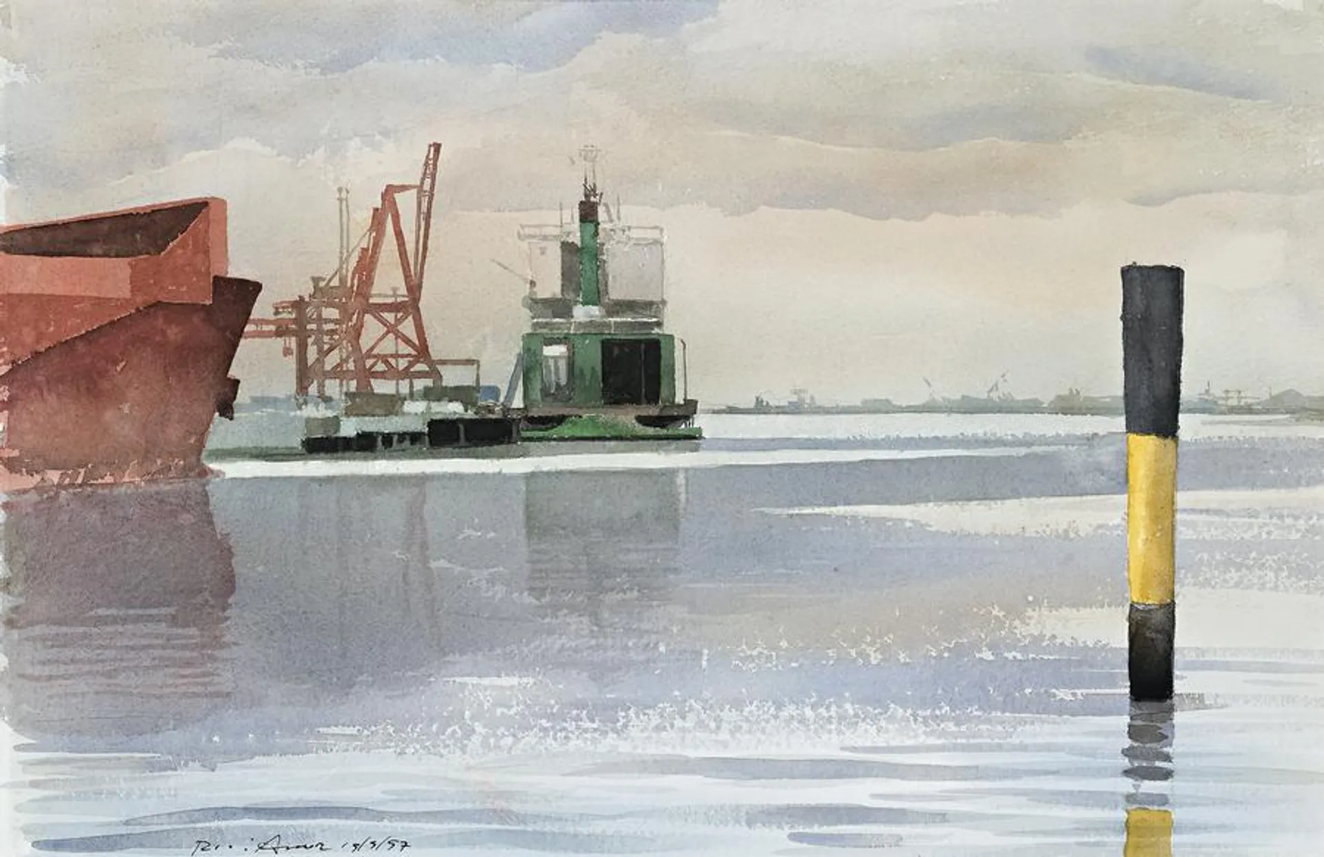 WEBB DOCK WITH MARKING