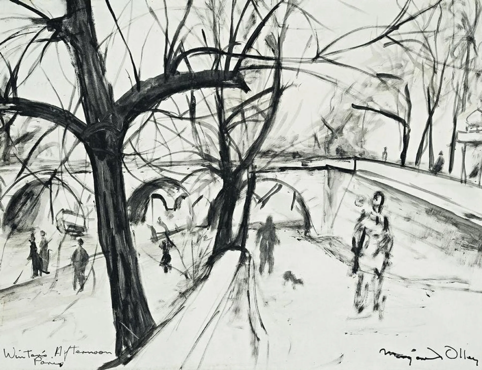 WINTER AFTERNOON, PARIS
