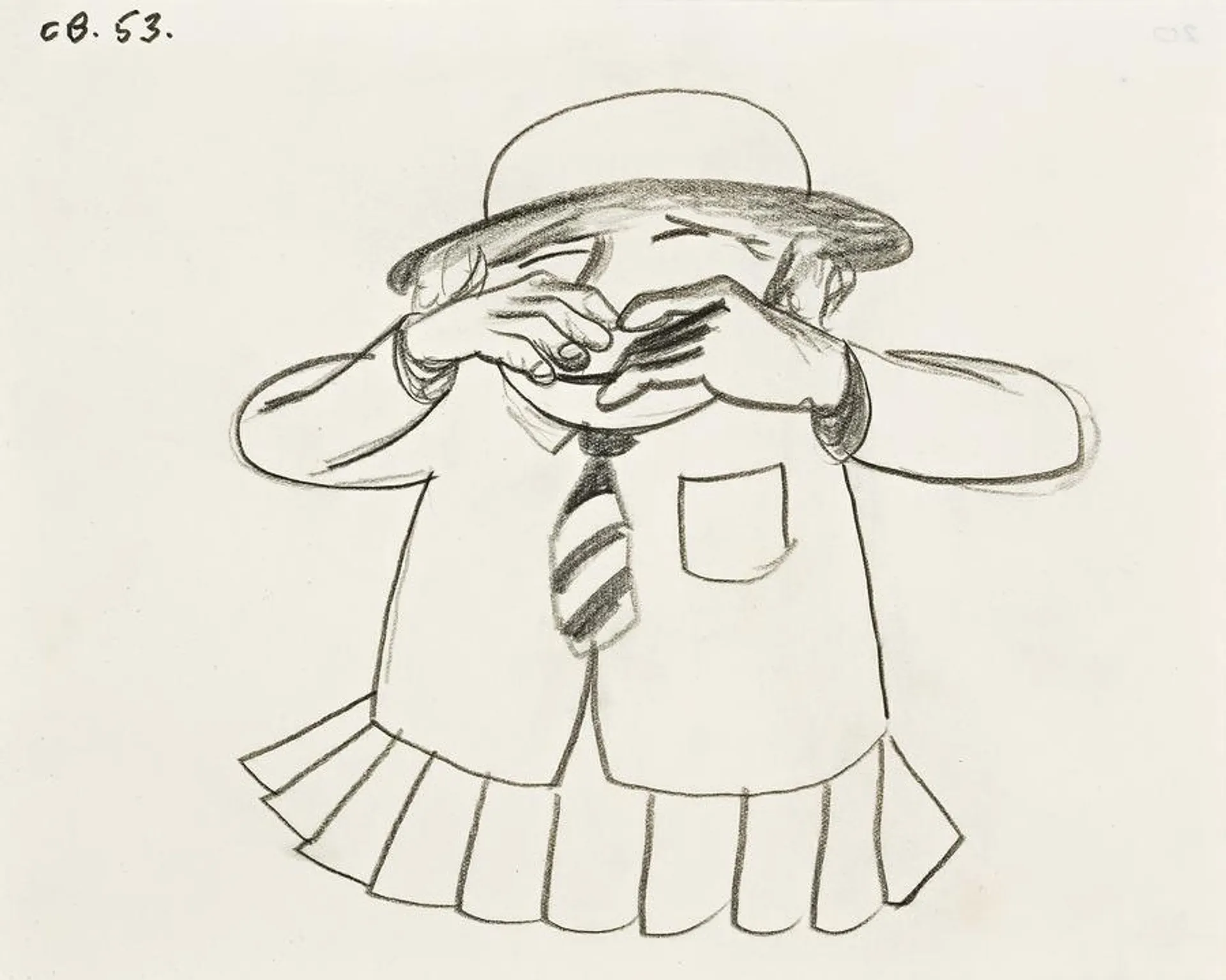 CRYING SCHOOLGIRL
