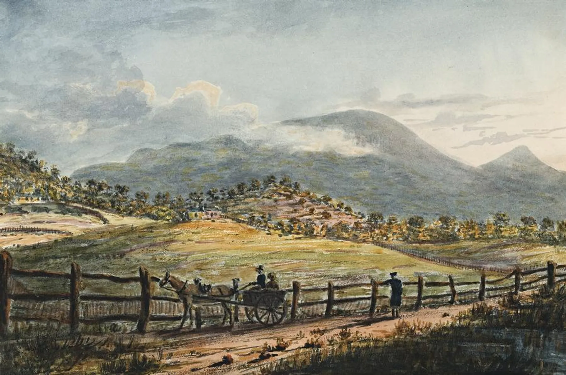 NEAR MOUNT WELLINGTON, TASMANIA