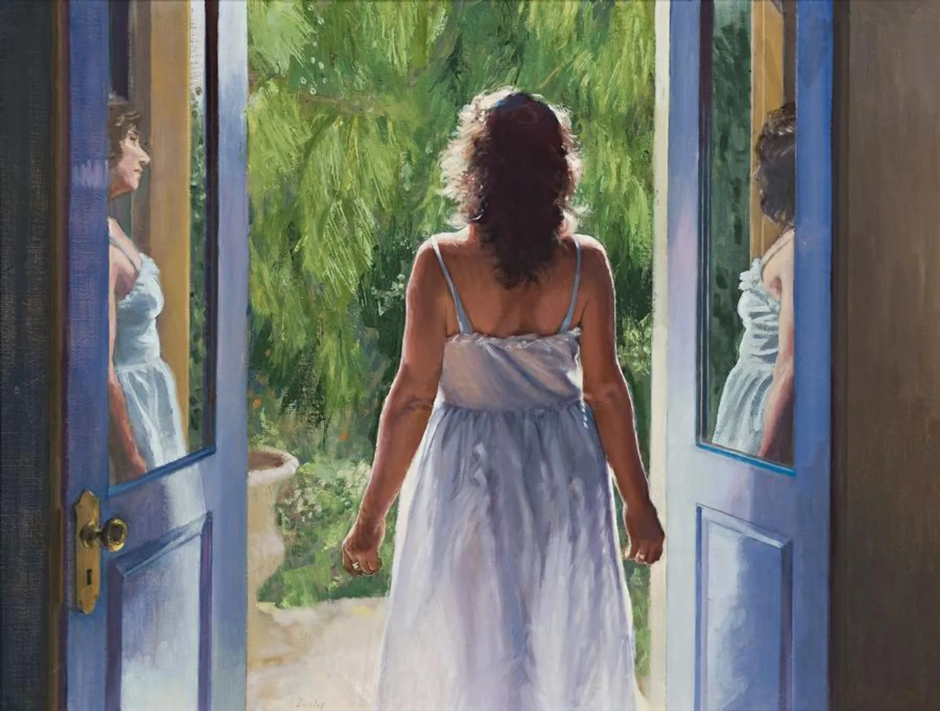 WOMAN AT THE THRESHOLD