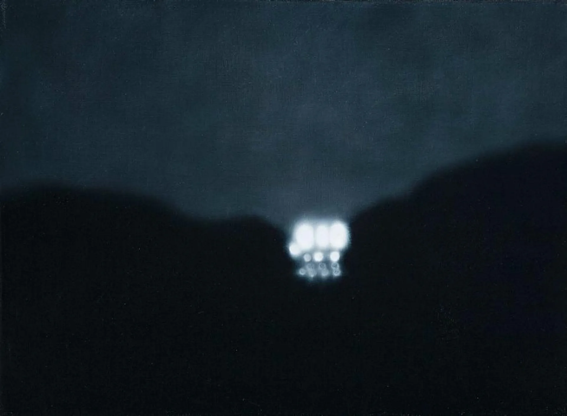 UNTITLED (STUDY FOR CARPARK PAINTING)