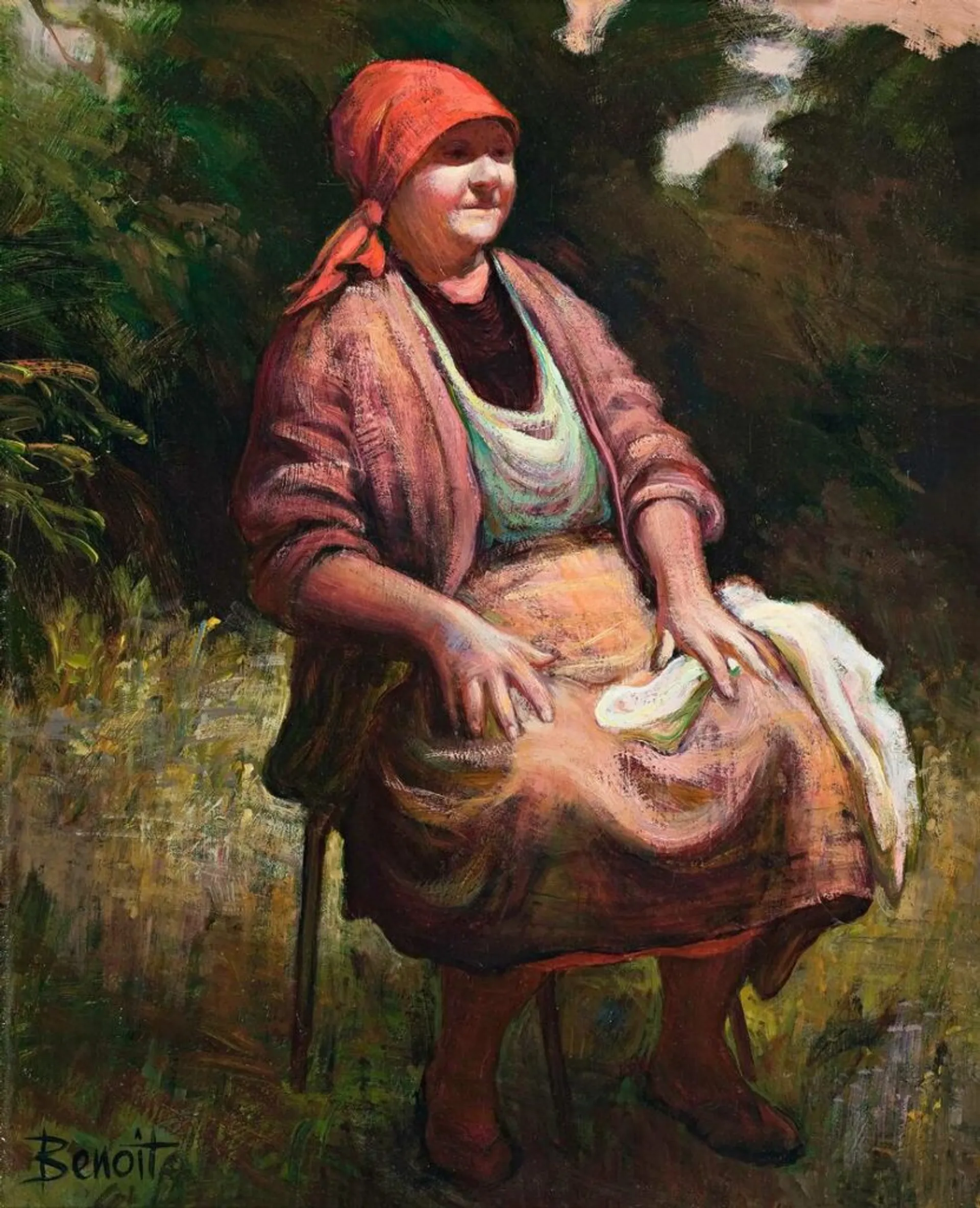 SEATED FIGURE