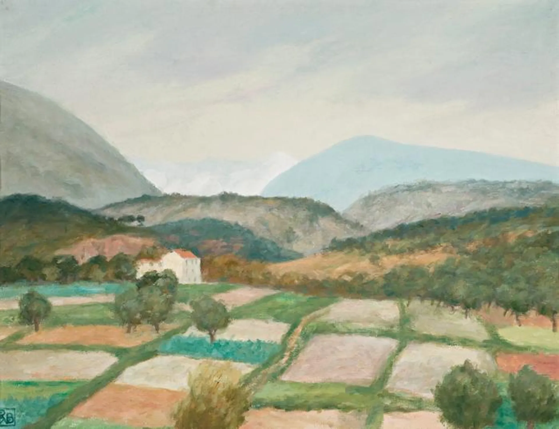 MOUNTAINS NEAR VENCE, SOUTH OF FRANCE